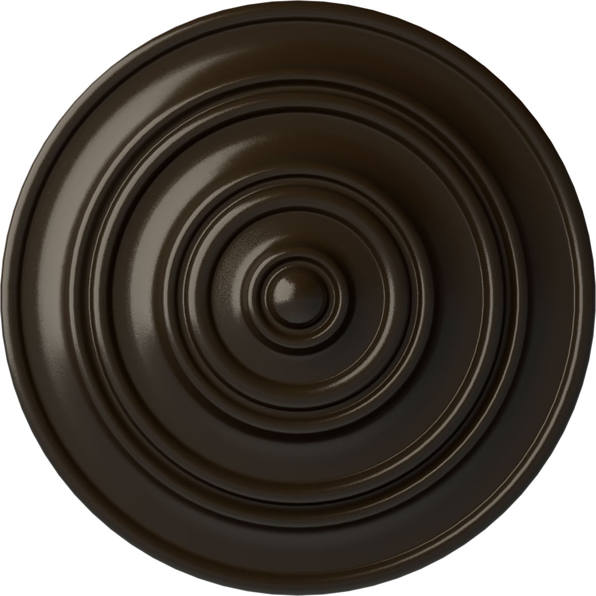 Ekena Millwork CM13CLSHF Classic 13.25-in W x 13.25-in L Painted Stone Hearth Polyurethane Whole Ceiling Medallion