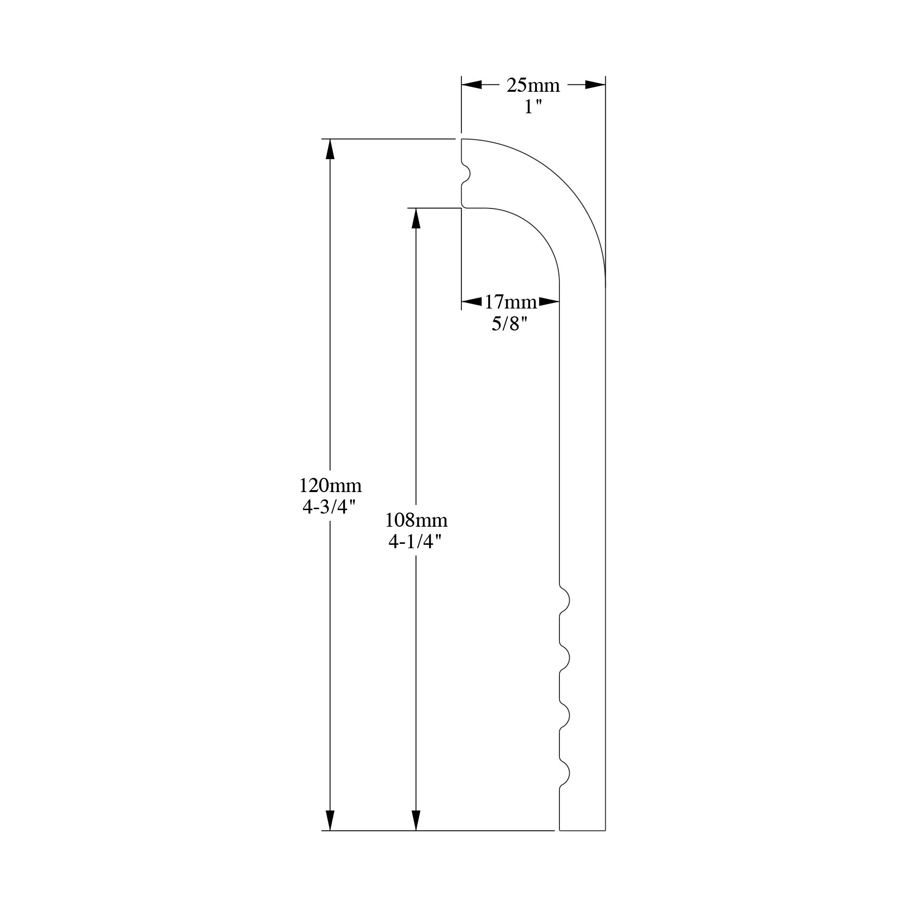 Orac Decor SX185 Baseboard-Moulding - View #3