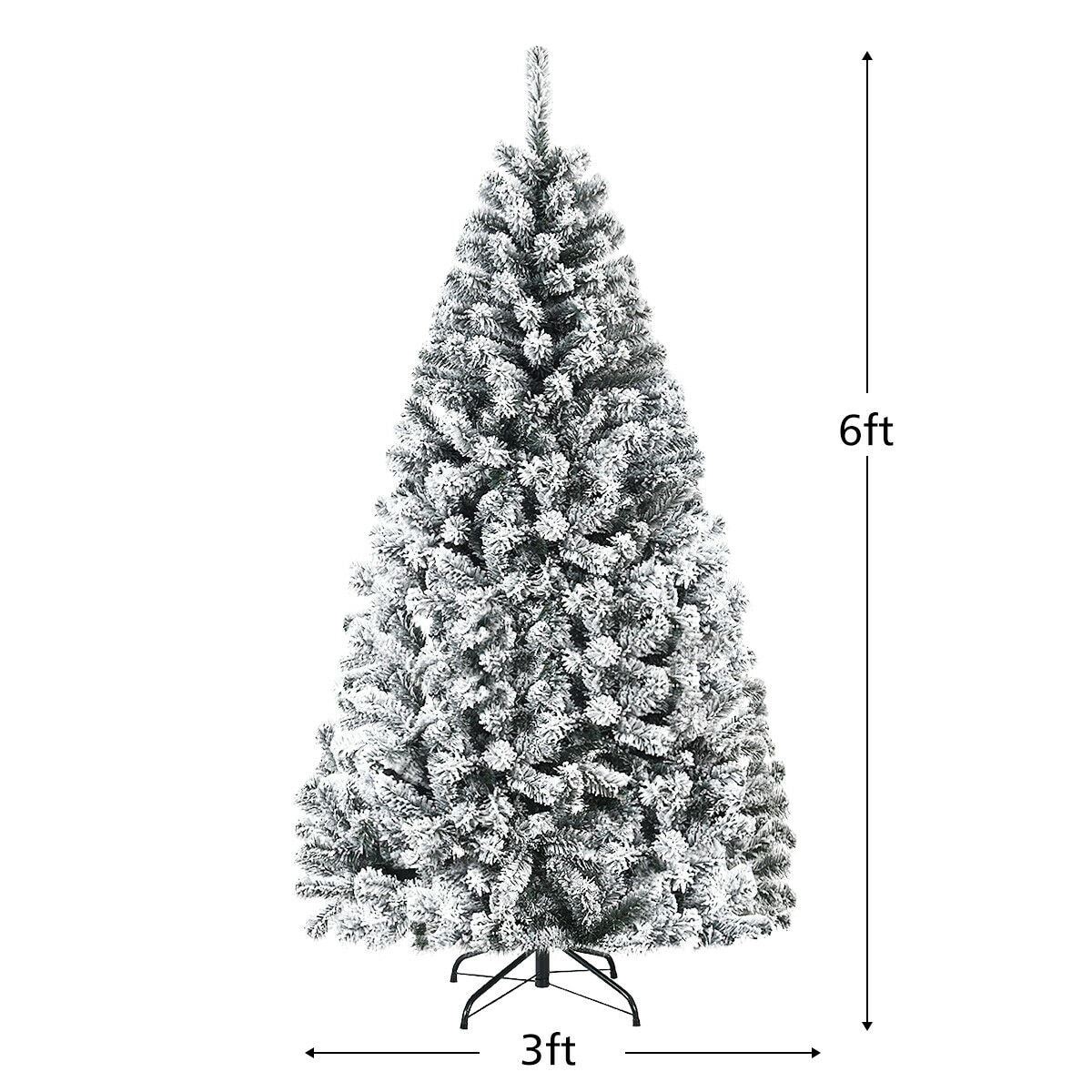 WELLFOR CM-HWY-22067 Artificial-Christmas-Trees - View #3