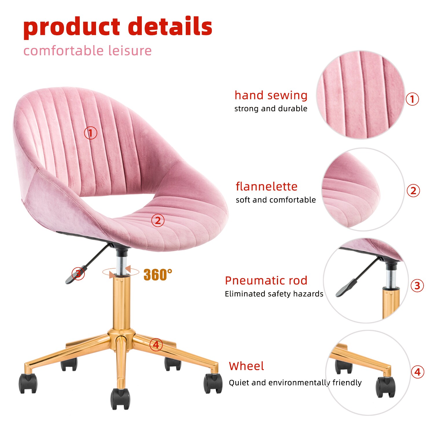 XIZZI YX401 Office-Chairs - View #3