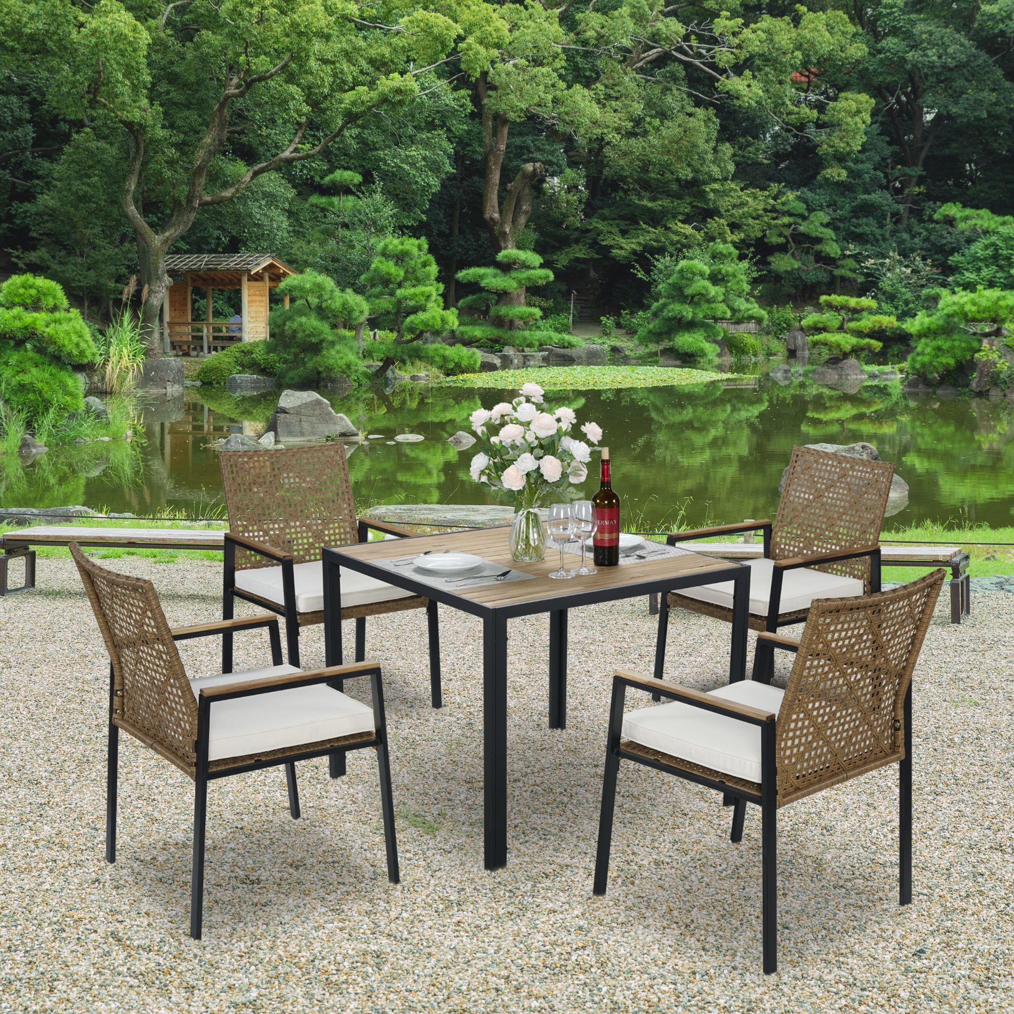 Mondawe LY4867-MO Patio-Dining-Sets - View #4