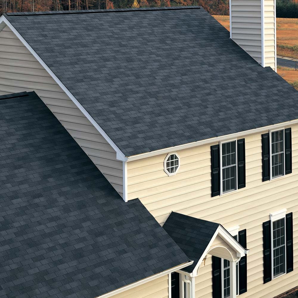 CertainTeed XT25 Moire Black 3-tab Roof Shingles (32.5-lin ft per ...