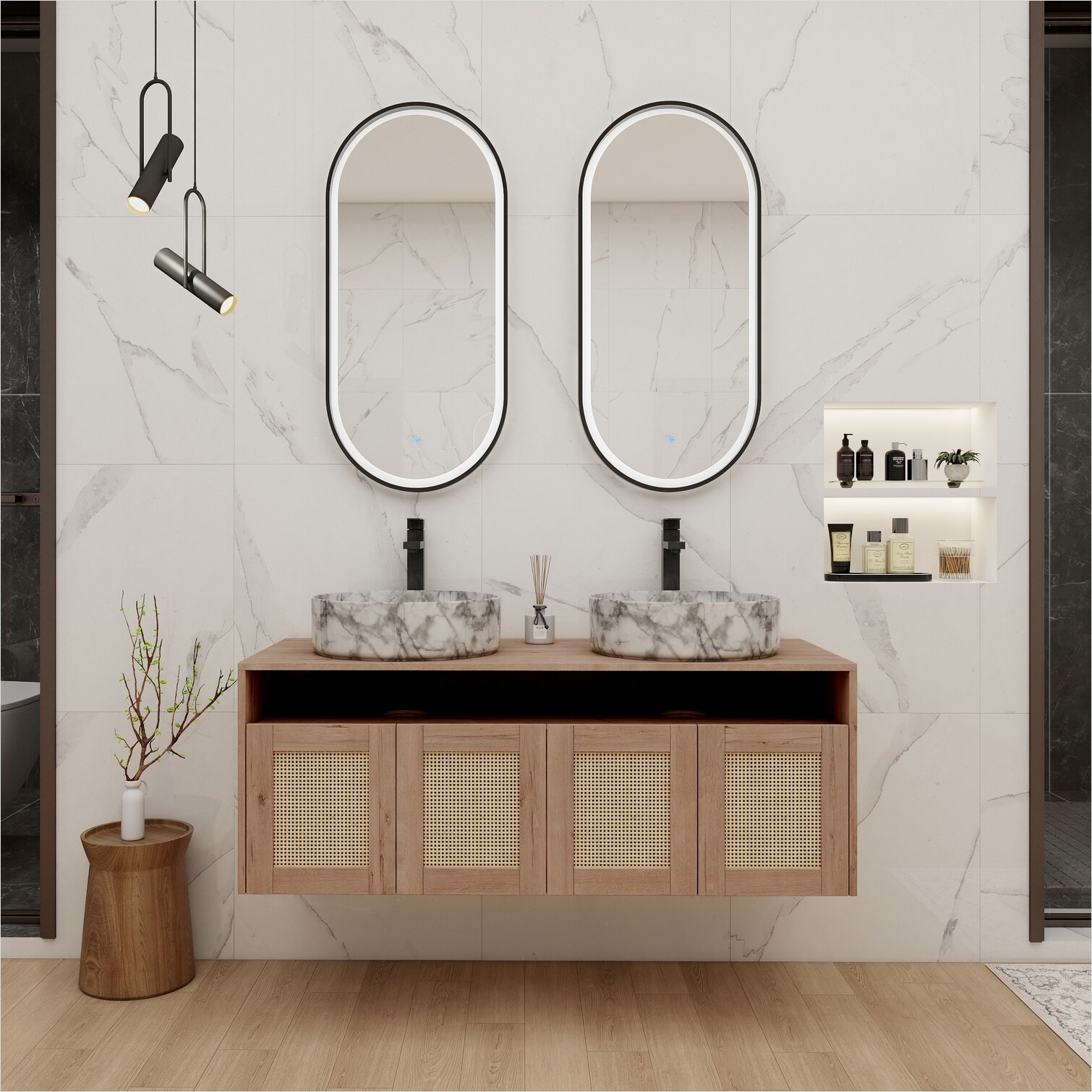 SunJet JVGPDJTNT8BN Bath-Vanity-Combo - View #2