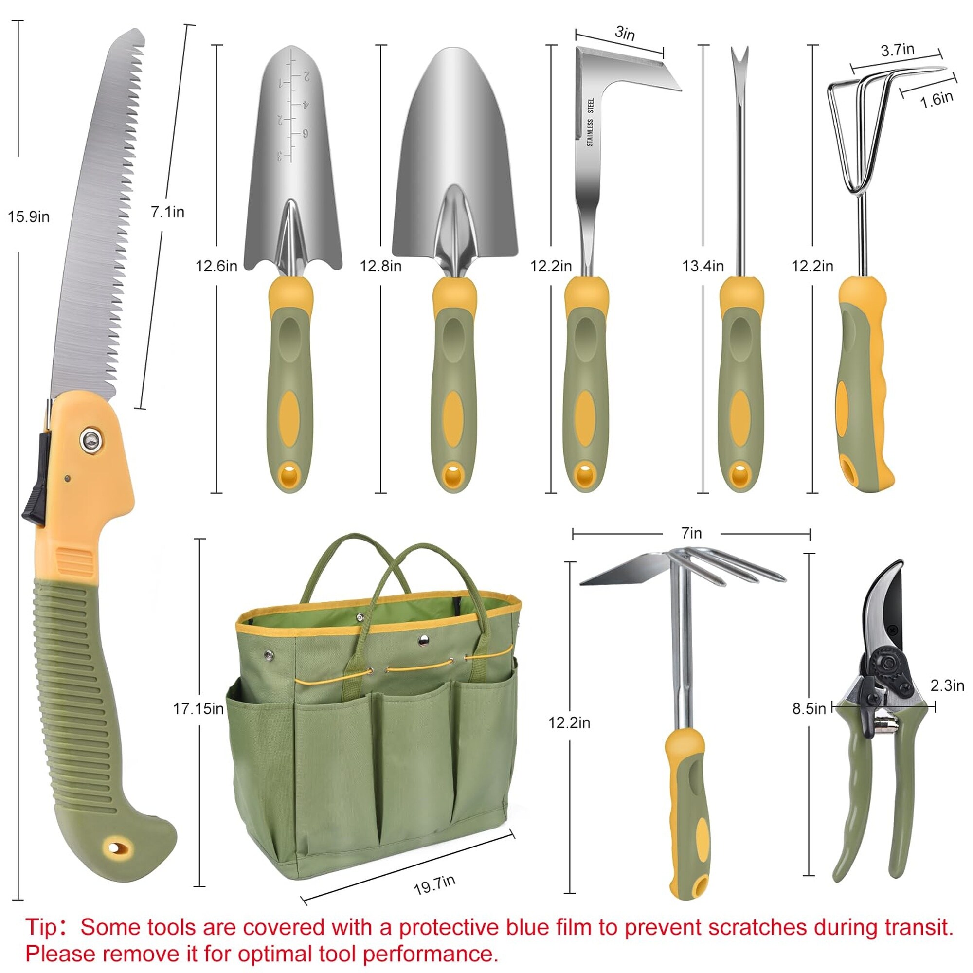 Numhew NHDREW20621 Garden-Hand-Tool-Kits - View #3