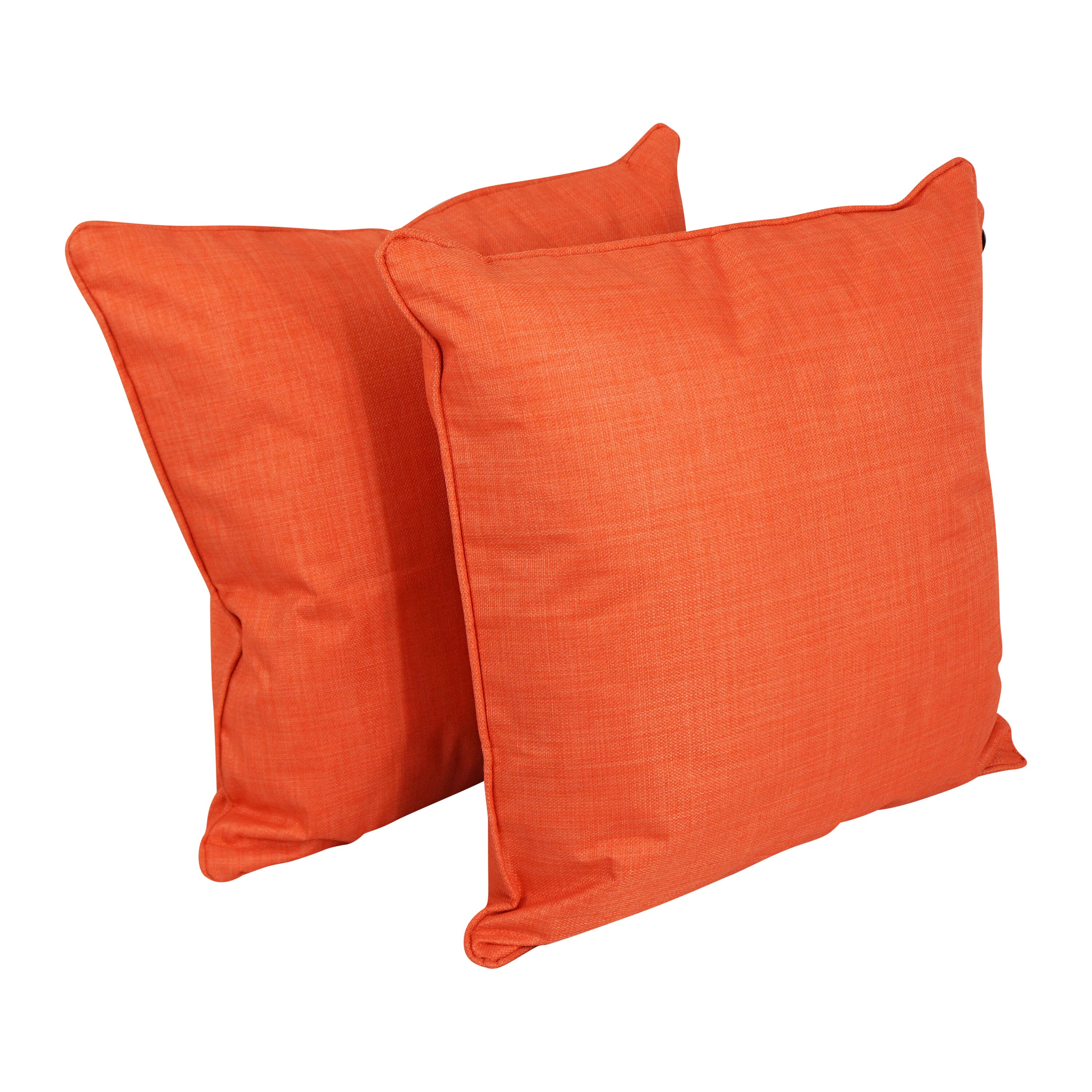 Flowershave357 Outdoor Pillow Covers Decorative Pillows Solid Orange Pillows Outdoor Pillow Terrasol Outdoor Sunsetter Orange 