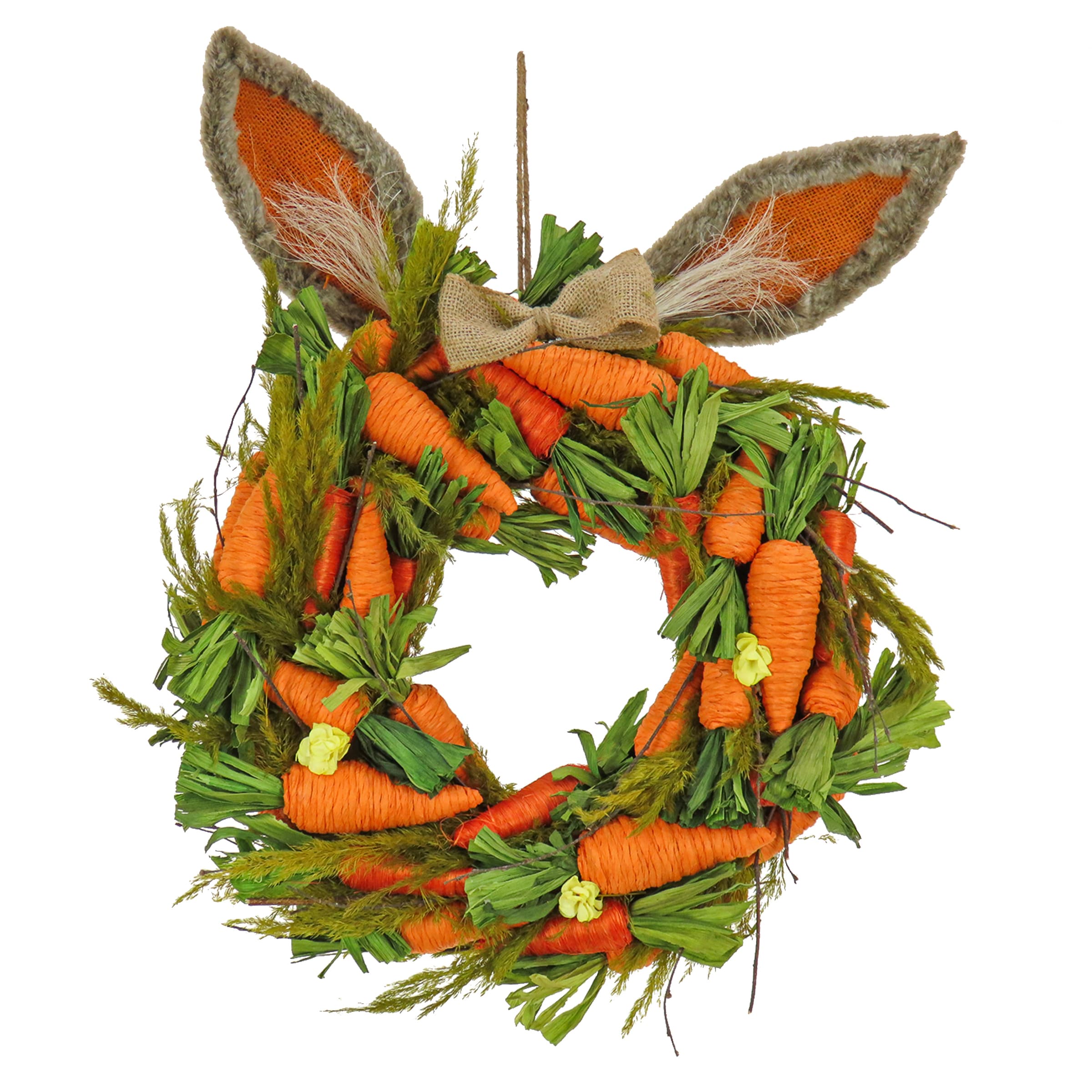 National Tree Company EG79-16E0002-1 16.5-in H Easter Hanging decoration Wreath
