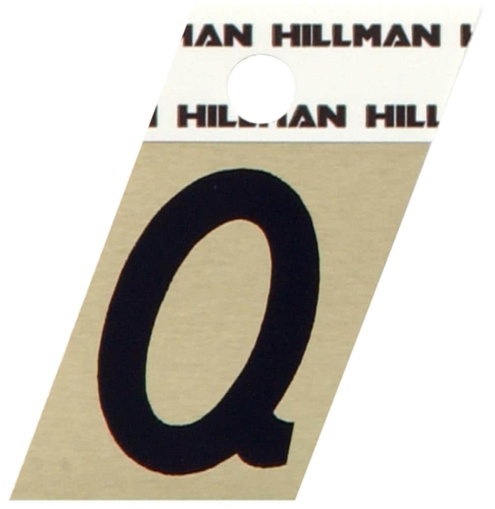 Hillman 840526 1-1/2-in Reflective Black Q