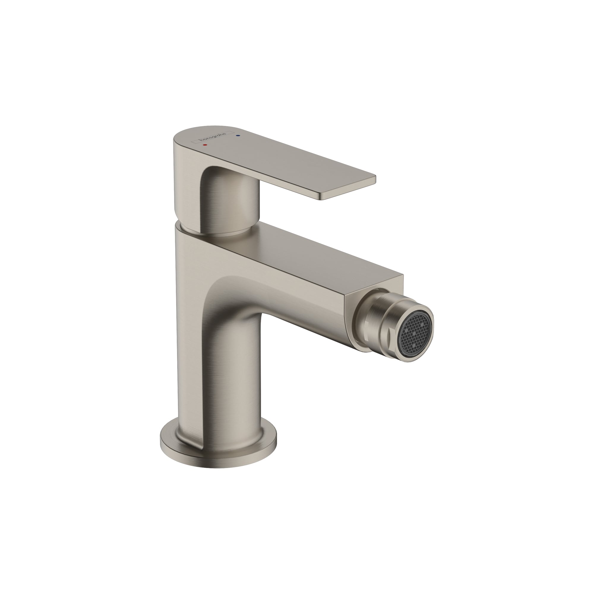 Hansgrohe 72211821 Rebris E Brushed Nickel Horizontal spray Single hole 1-handle Bidet Faucet