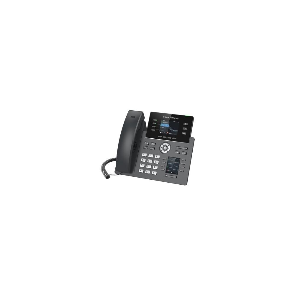  ISTR195804 Grandstream GRP2614 4-Line Gigabit Wi-Fi Dual Display IP Phone