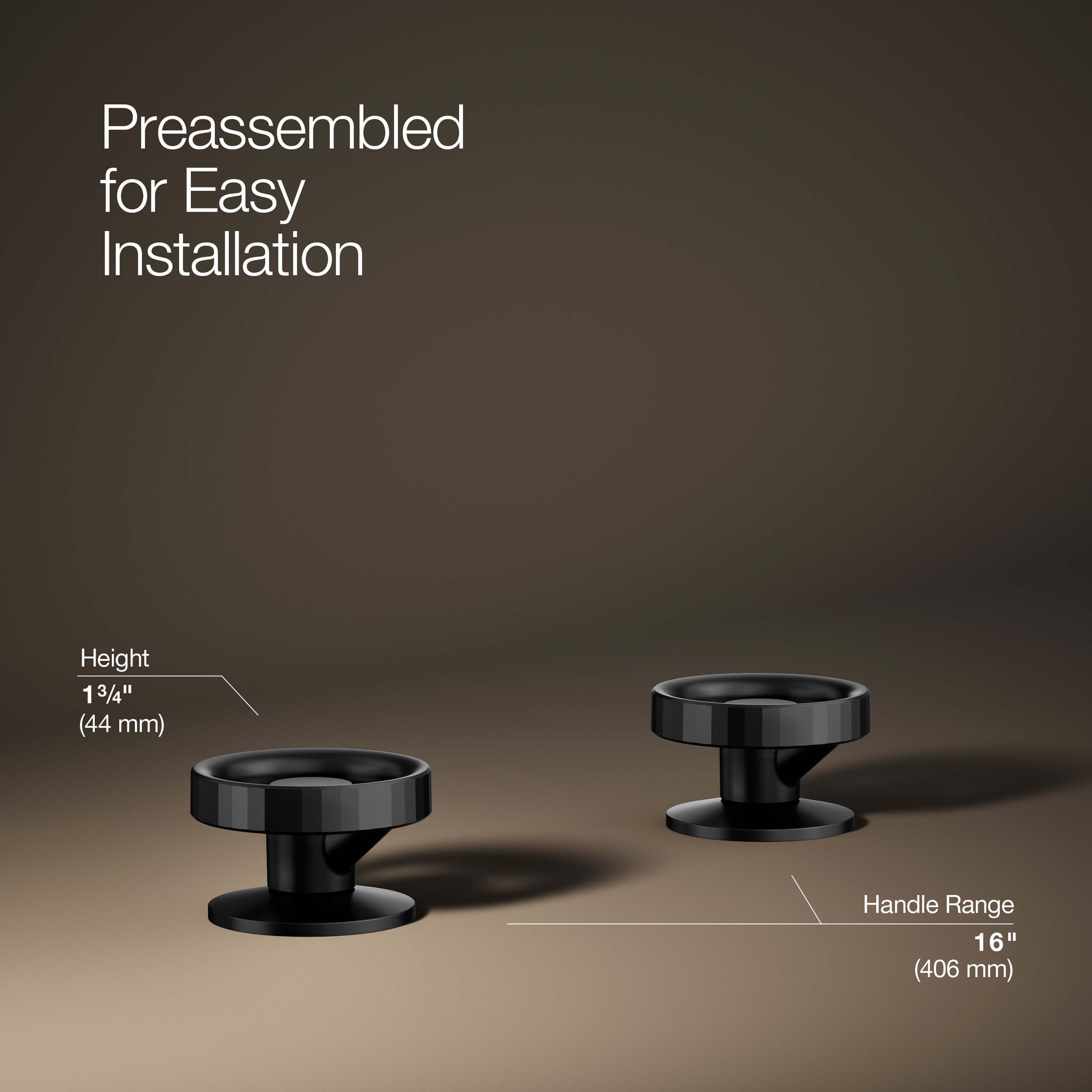 KOHLER K-77974-9-BL Faucet-Tub-Shower-Handles - View #4
