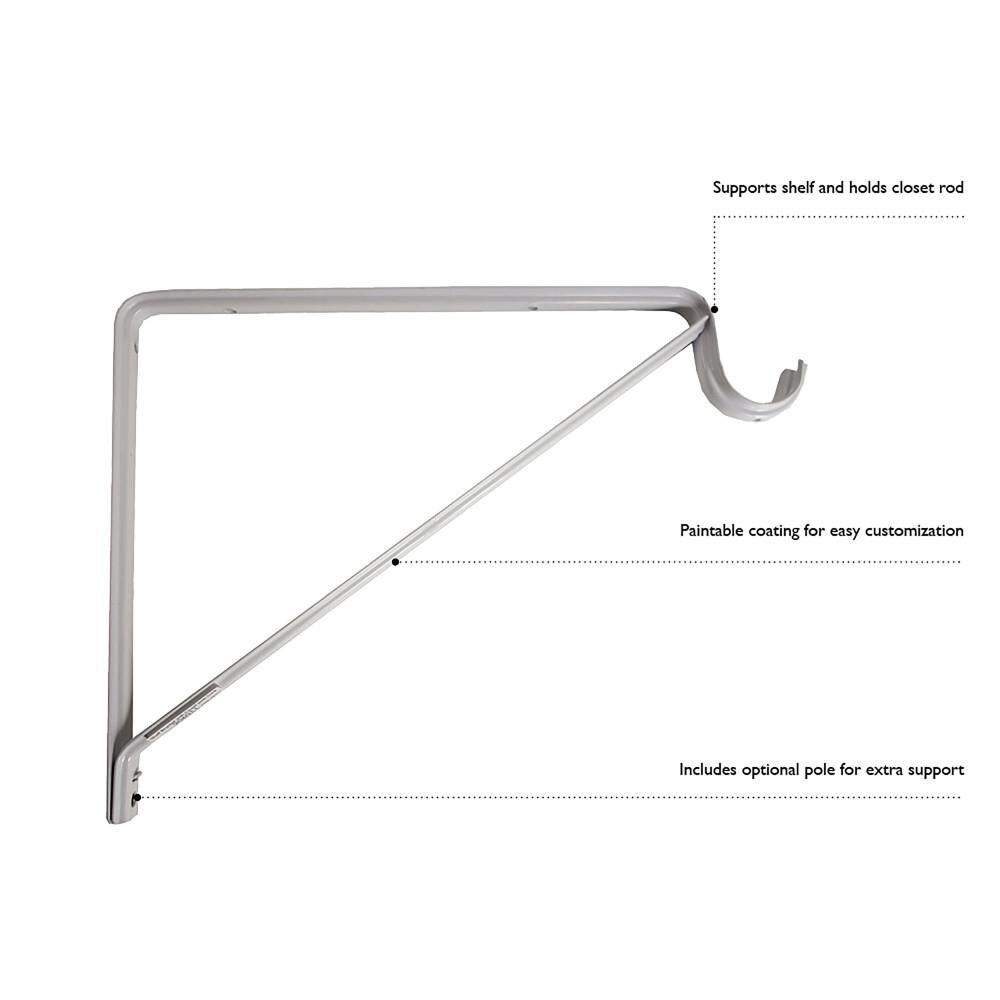 Design House 206011 Wood-Closet-Hardware - View #3