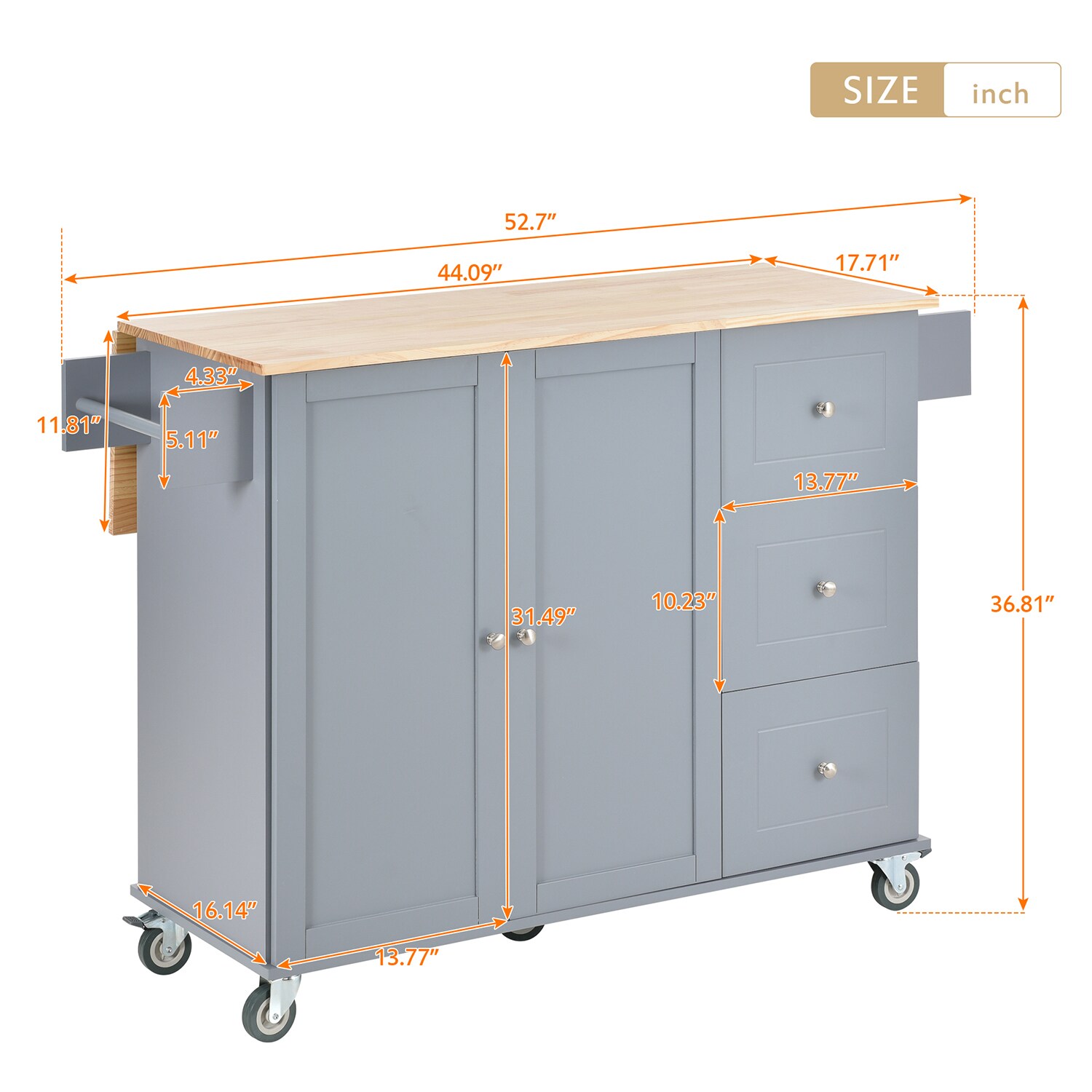 SINOFURN SYB260003GY Kitchen-Furniture - View #6