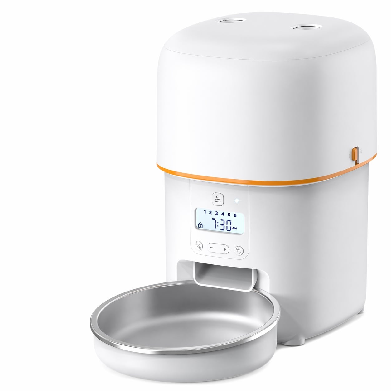 Aoibox  Timed Automatic Cat and Dog Dry Food Dispenser 2L 8 Cup Capacity Programmable 1 6 Meals Daily