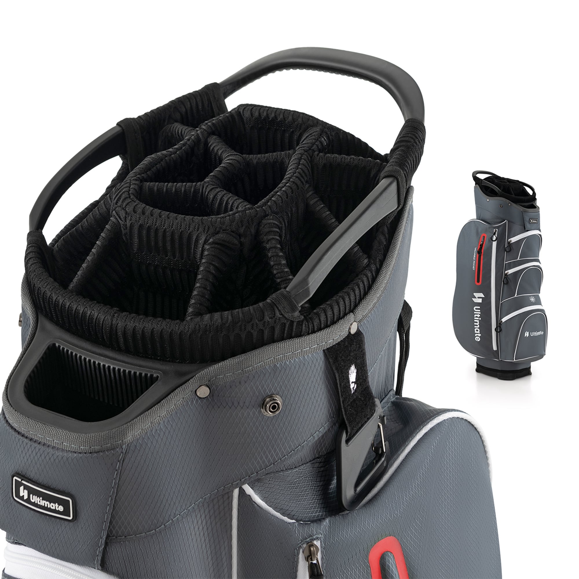 Lightweight Golf Cart Bag with 15-Way Top Dividers