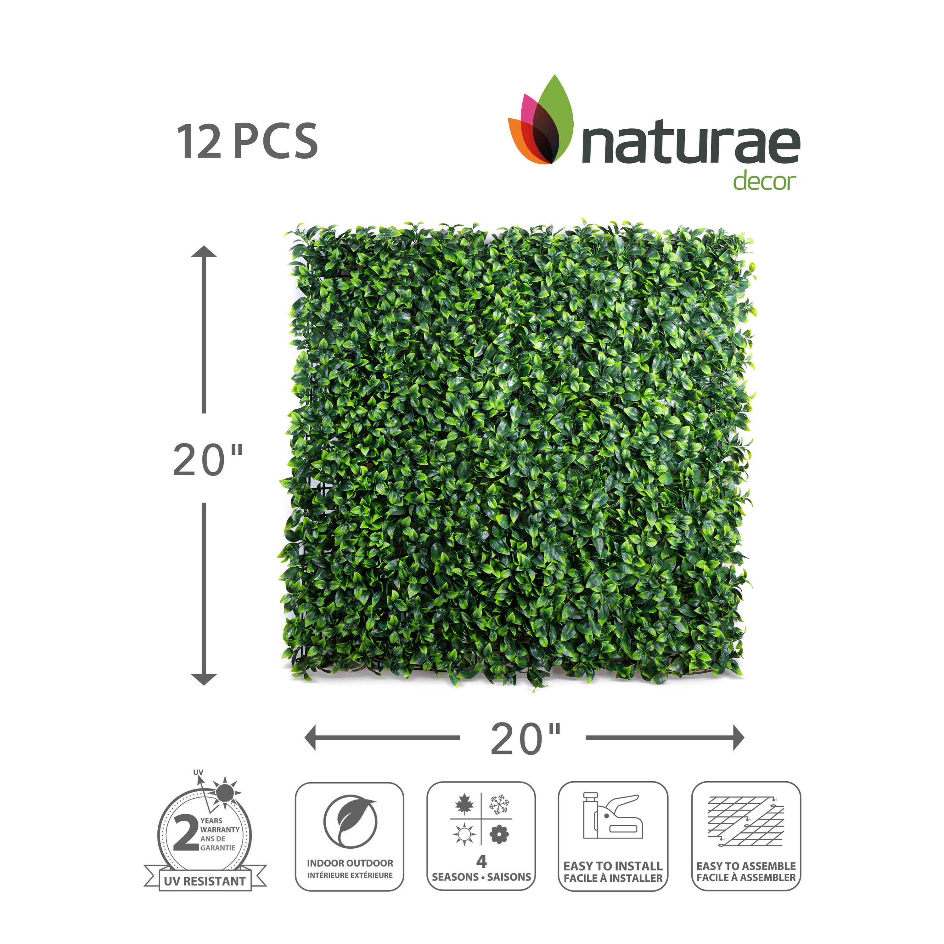 naturae decor MTR2020-4000-12PK Garden-Trellis - View #3
