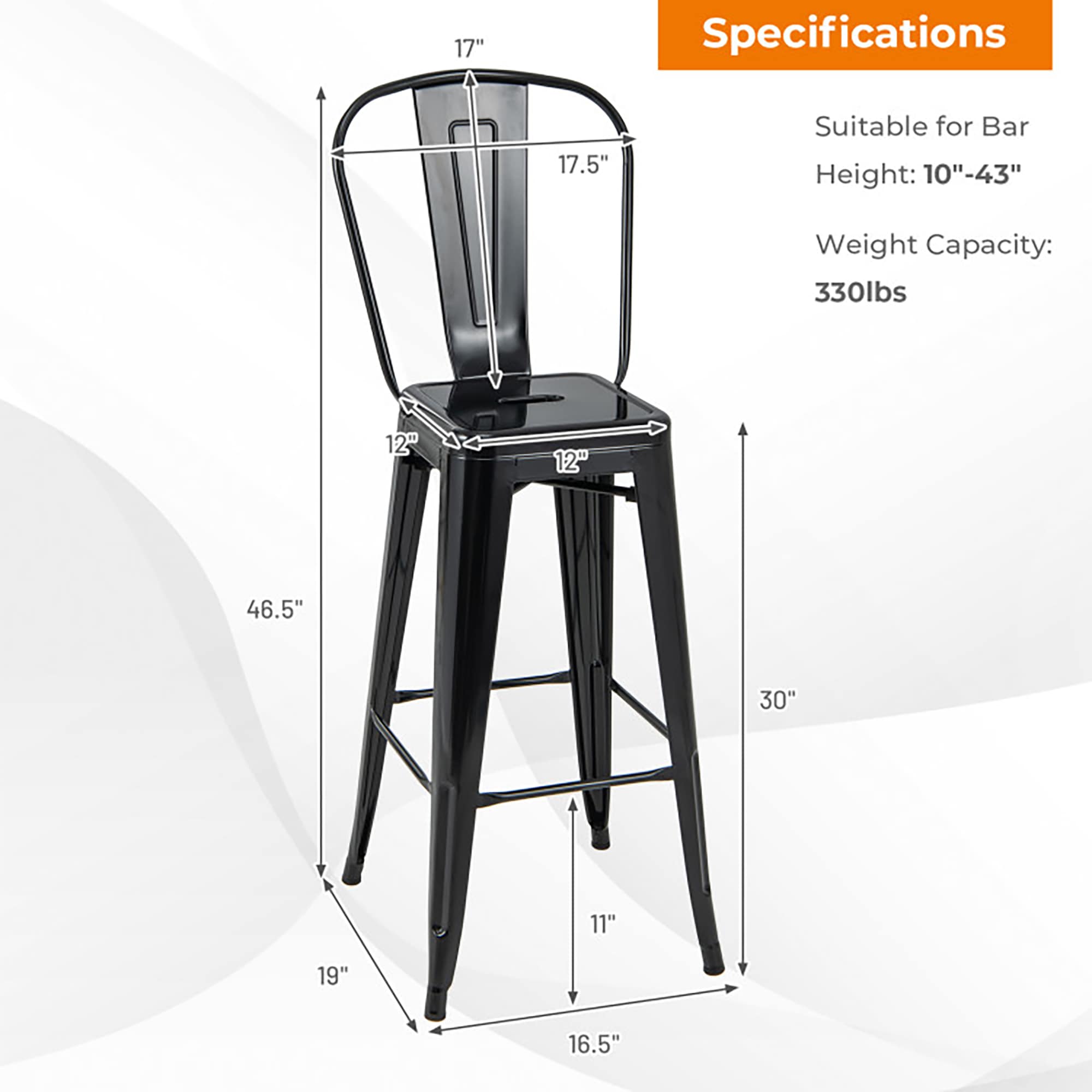 Sumyeg WF-OP70538-2BE-LA stools - View #10