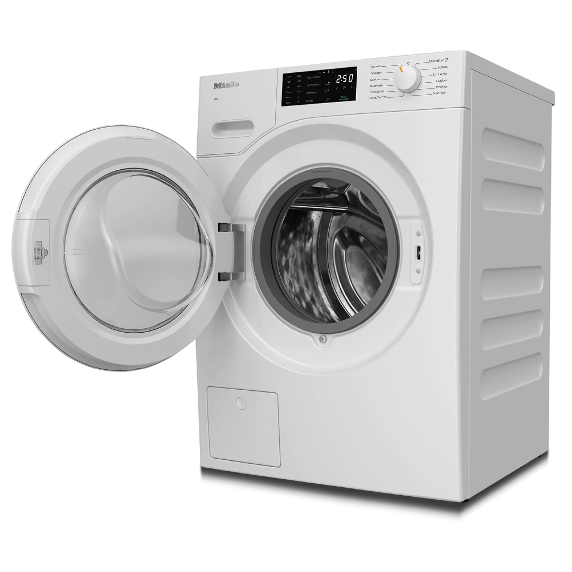 Miele W1 Series 2.26-cu ft High Efficiency Stackable Steam Miele W1 Series 2.26-cu ft High Efficiency Stackable Steam
