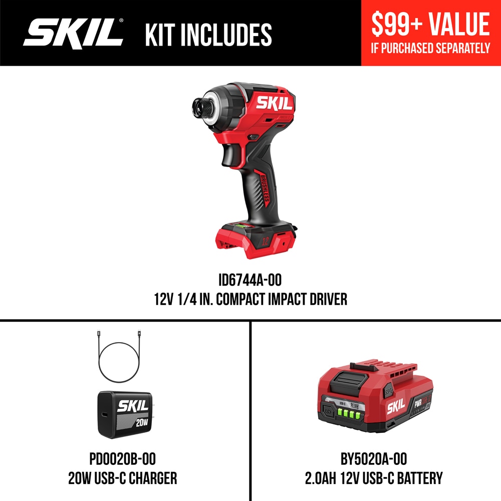 SKIL ID6744A-11 Cordless-Impact-Drivers - View #3