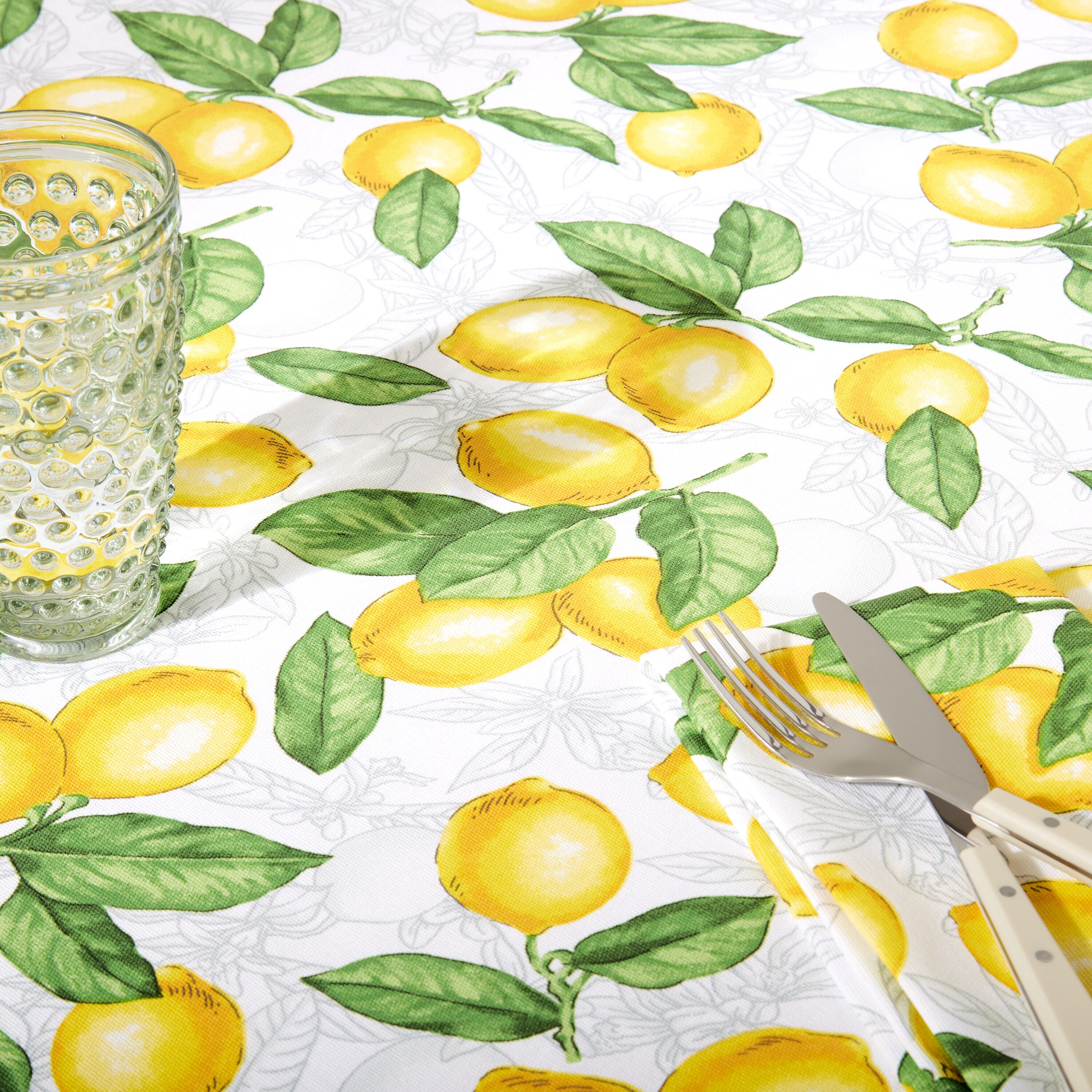 Martha Stewart 3 Piece Set Lots of Lemons Kitchen Towel Assorted Linens &  Reviews