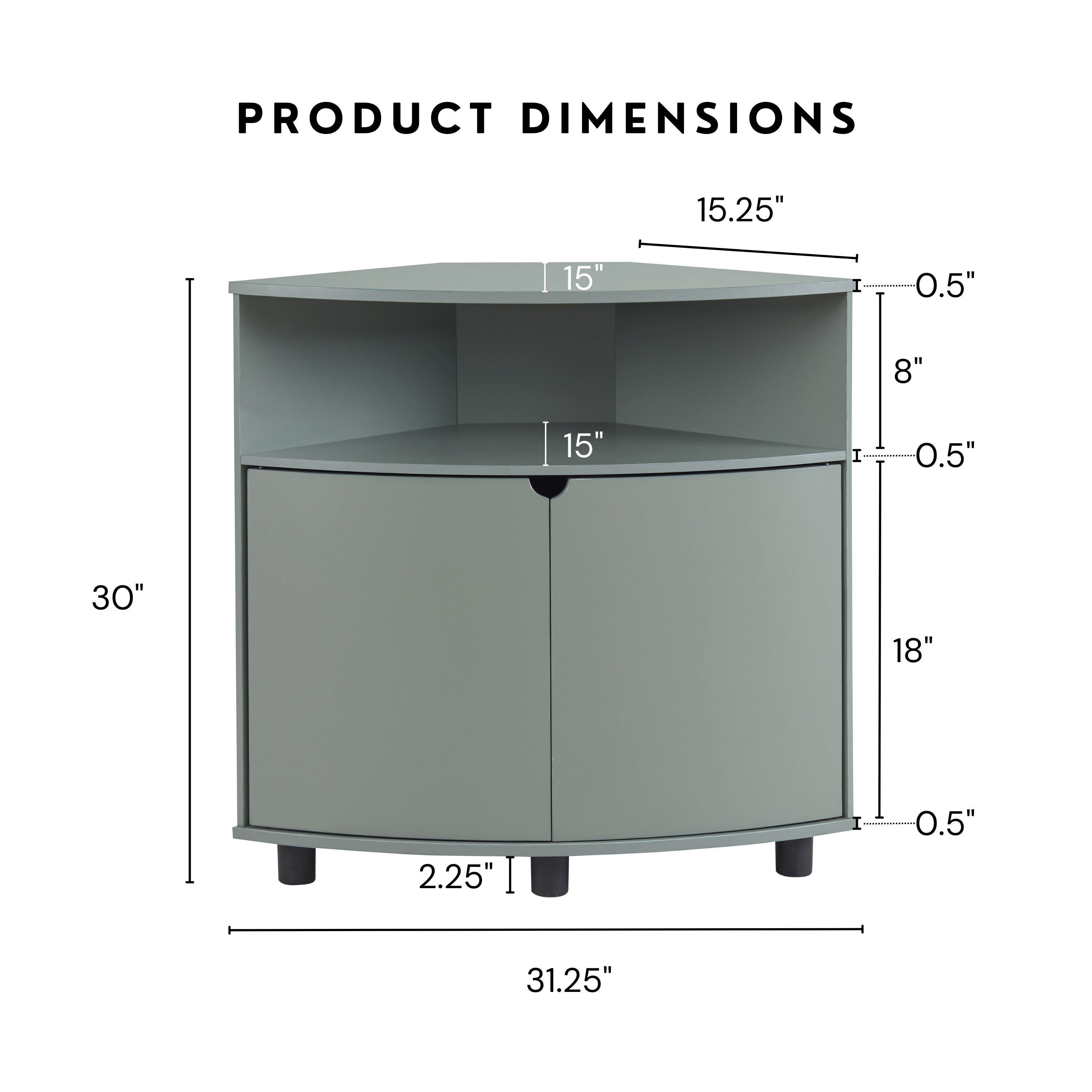 Furniture of America IDI-233209 Gaming-Storage - View #3