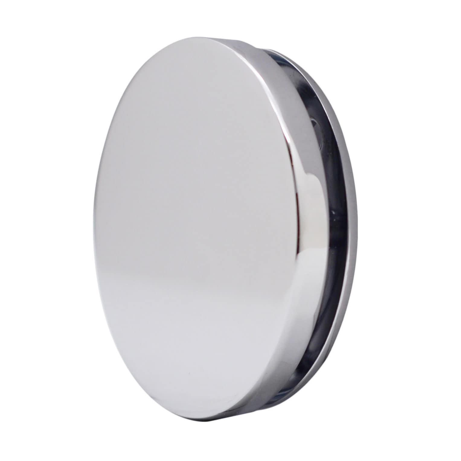 WESTBRASS D980R-05 Floating No-hole Overflow Faceplate In Polished Nickel