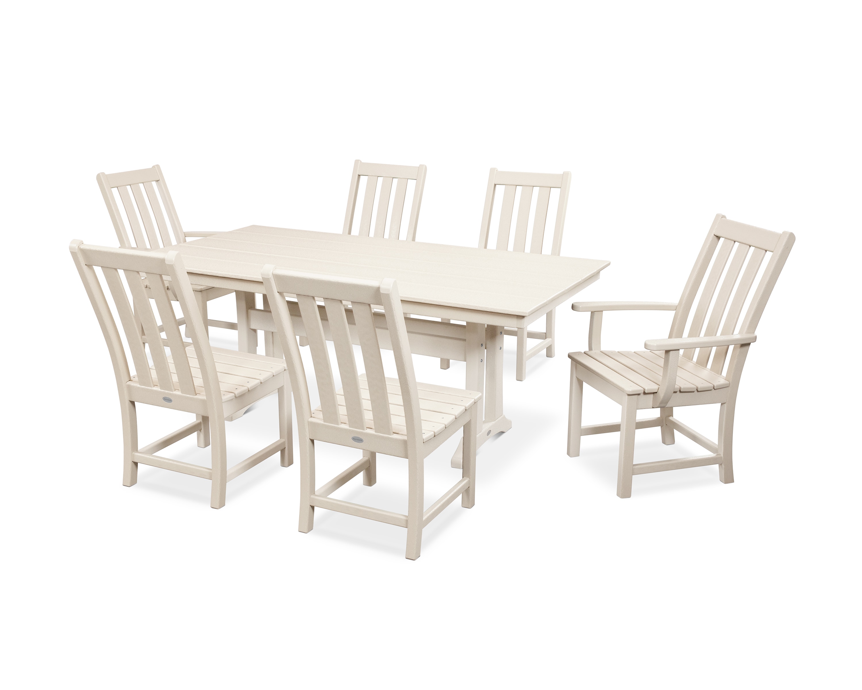 Polywood vineyard 7 piece best sale dining set