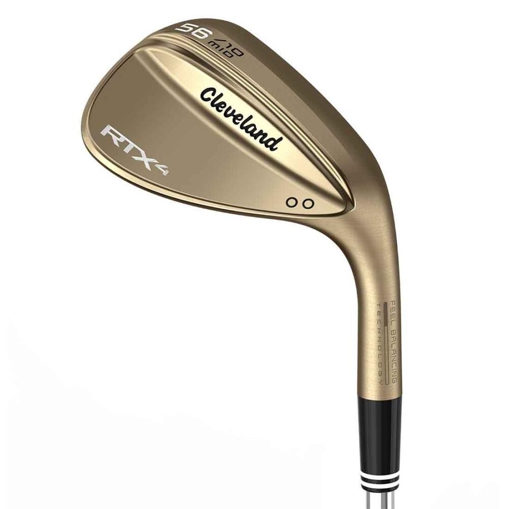 Cleveland Golf RTX4 52 Degree Mid Sole Bounce Tour Raw Sand Wedge 