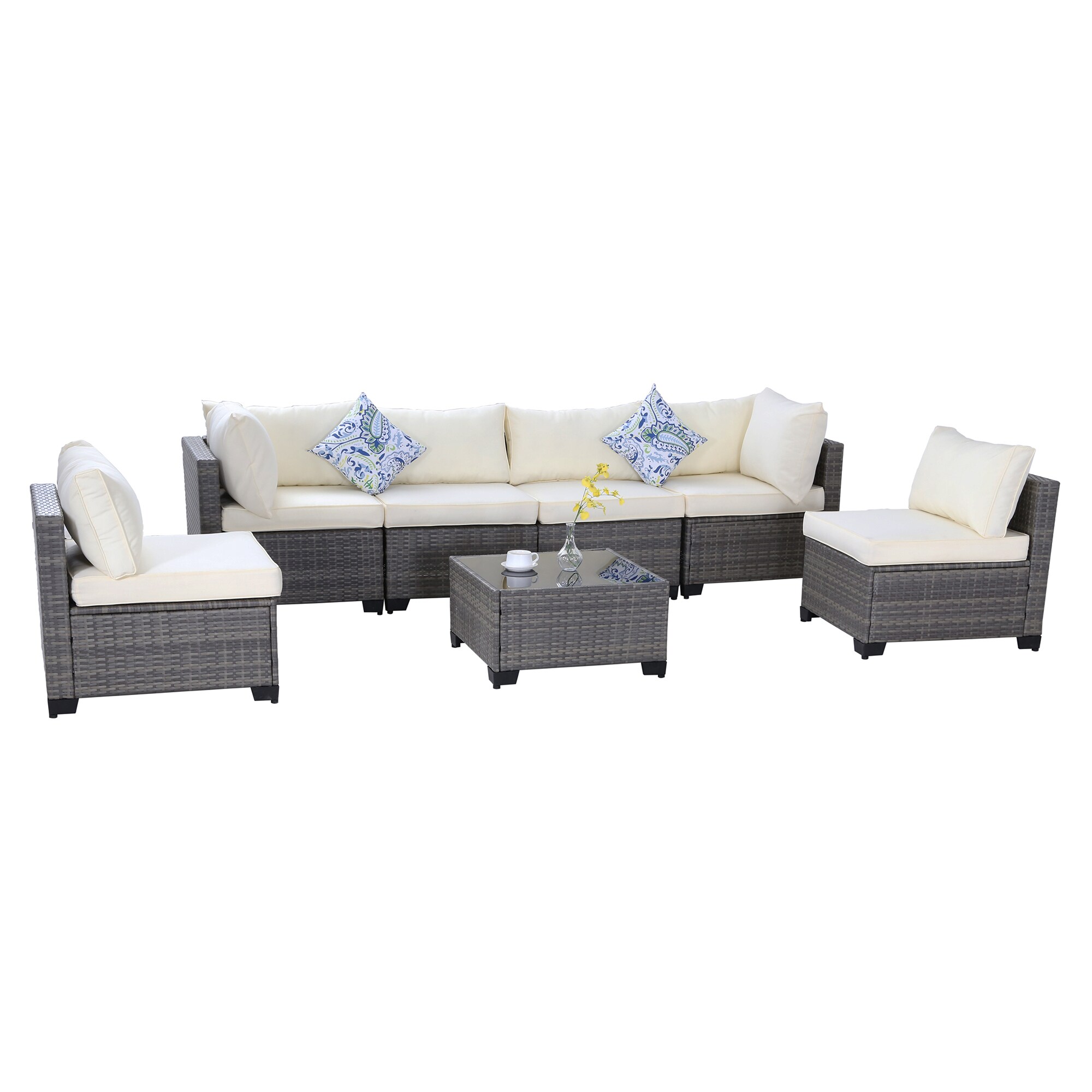 SINOFURN SYA380132BL Patio-Sofas-Daybeds - View #8