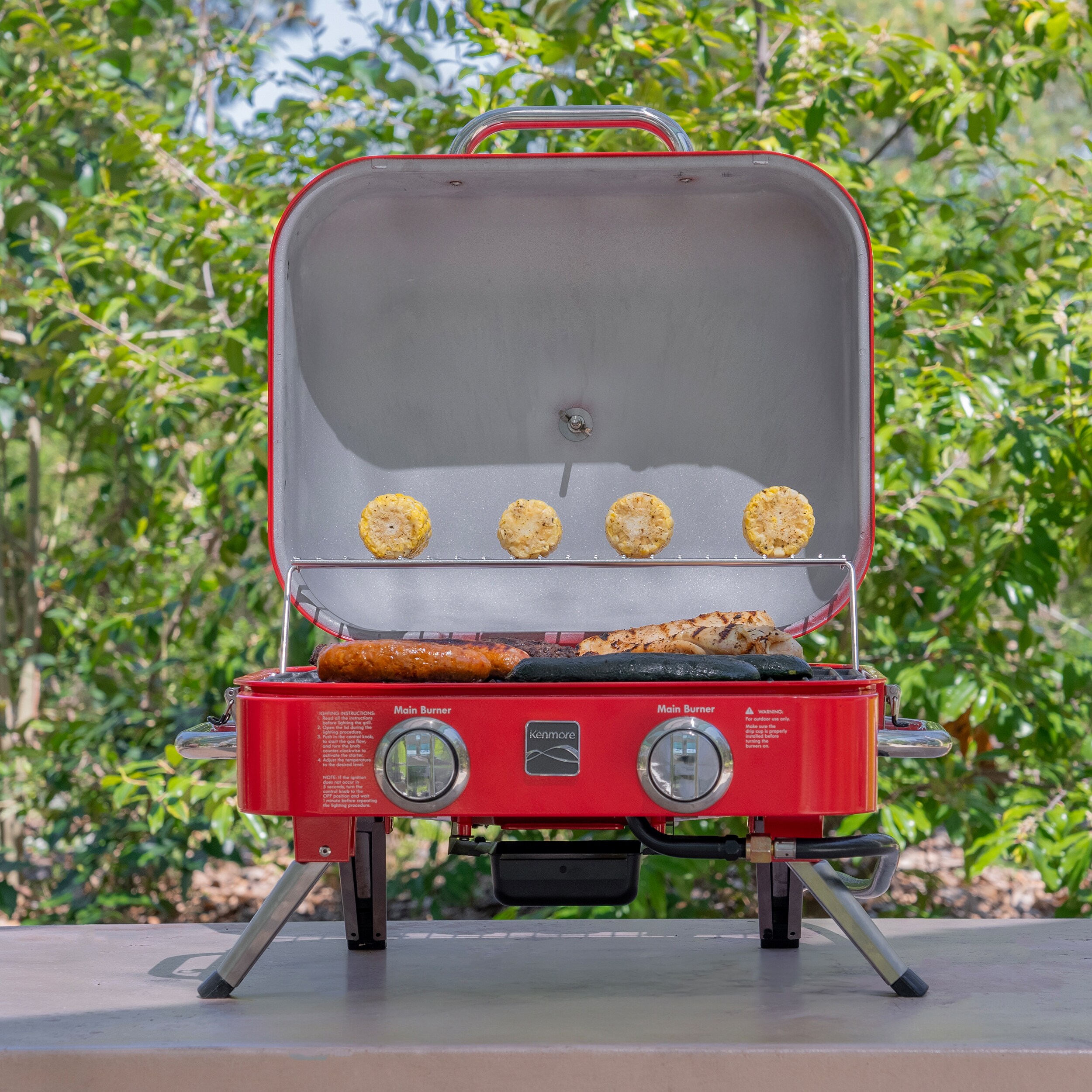 Kenmore KT-R40003-RD Tabletop-Grills - View #6