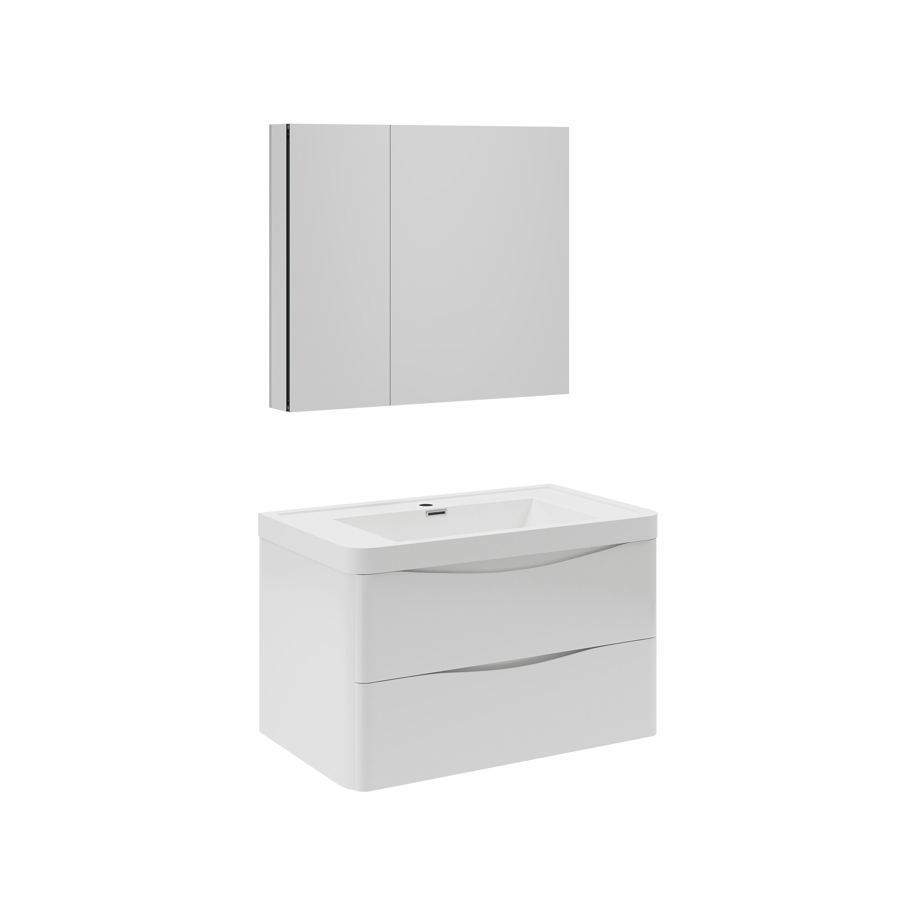 Fresca FVN9132WH Bath-Vanity-Combo - View #2