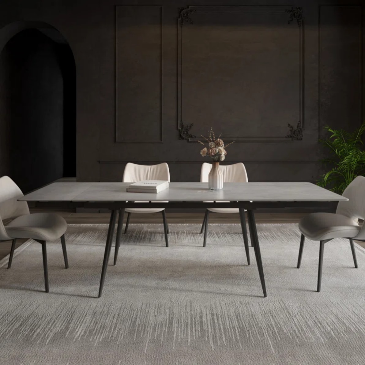 Oizaye DB-ORX-DT-2304SG Dining-Tables - View #4