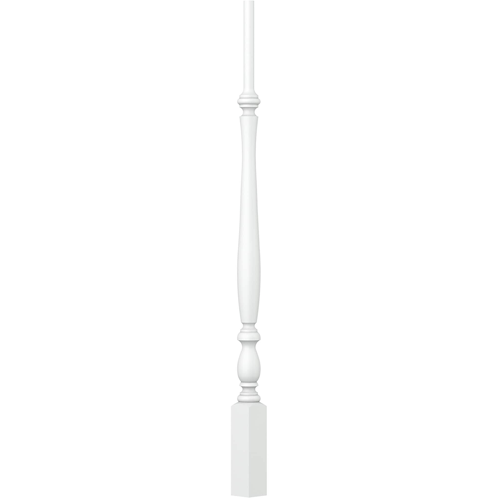 L.J. Smith Stair Systems LJP-2915-PRG 34 34-in x 1.75-in Primed Pin Top Stair Baluster