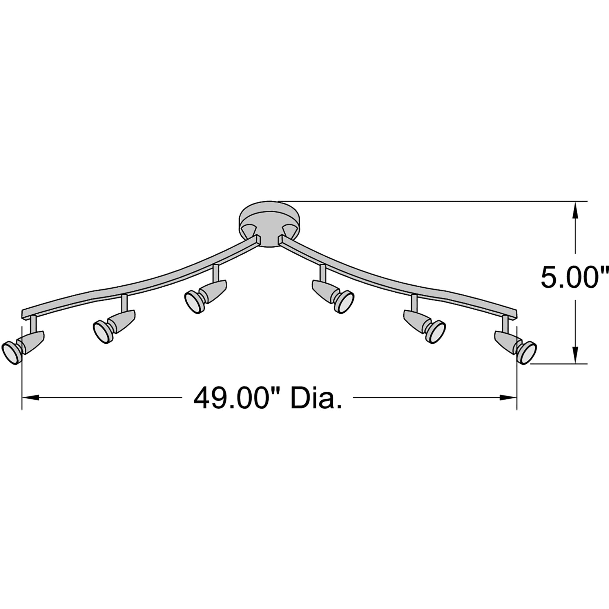 Access Lighting 52226LEDDLP-BRZ flushmounts - View #2