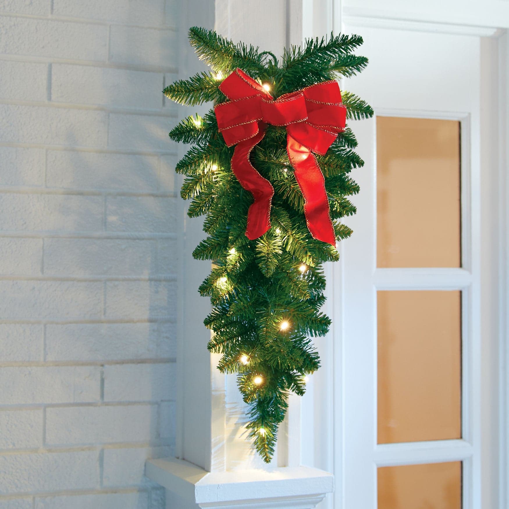 BrylaneHome 196438890013 Artificial-Christmas-Garland - View #3