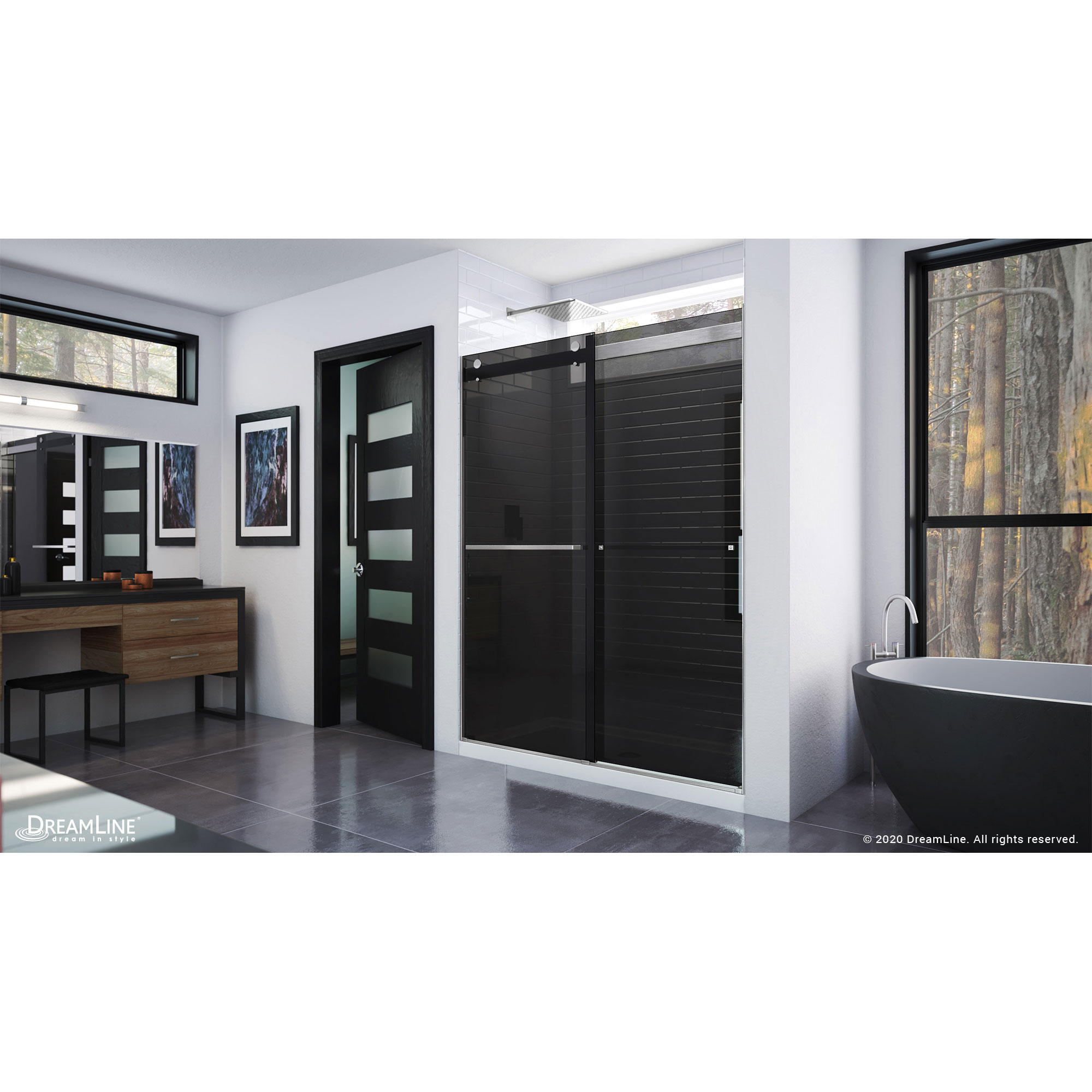 DreamLine SHDR-636076G-04 Shower-Doors - View #7