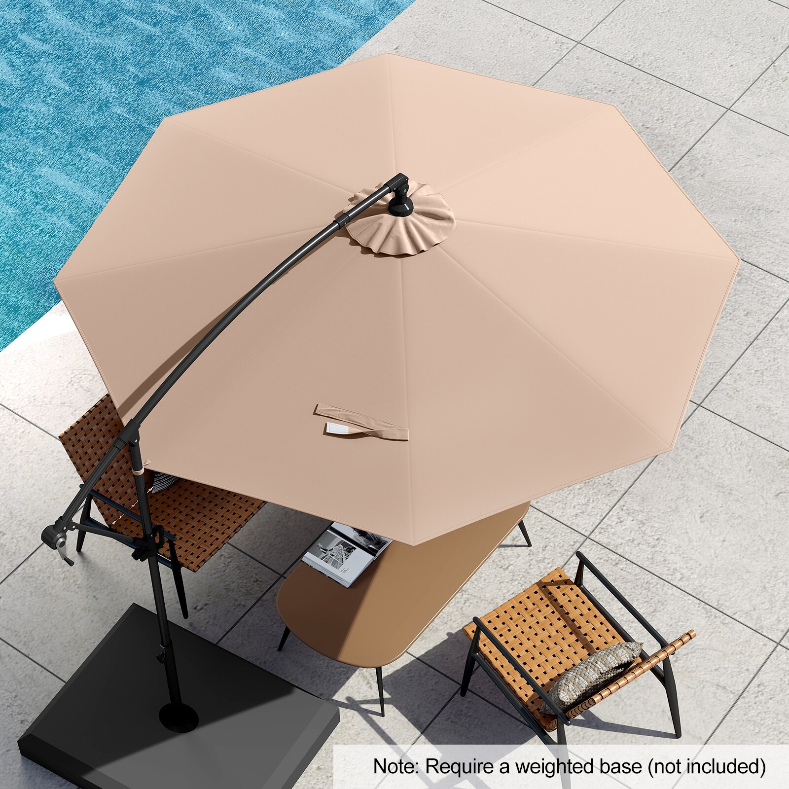 Costway CSHY006895 Umbrellas-2 - View #2