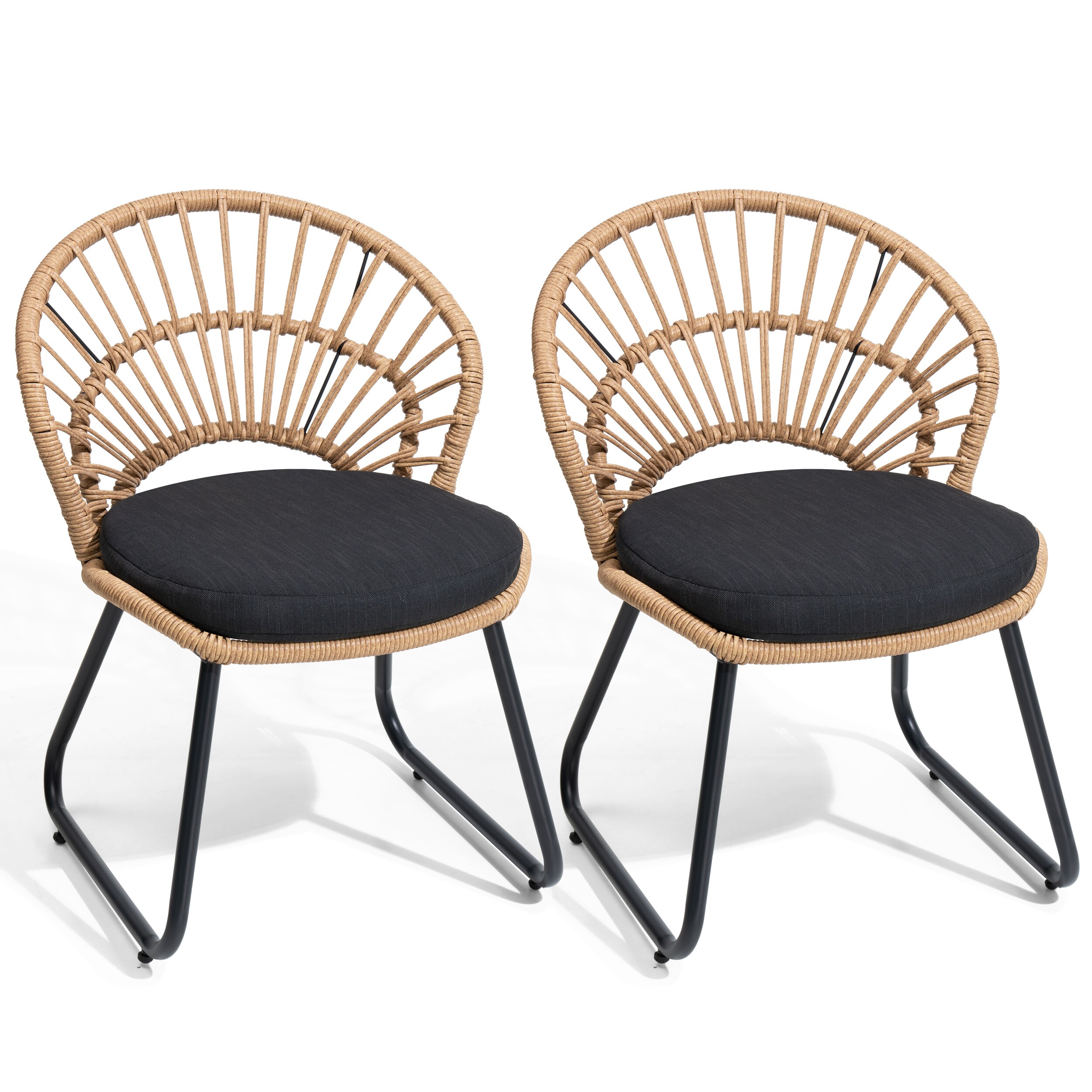 Crestlive Products CL-DC225BLK-2 Patio-Chairs - View #7