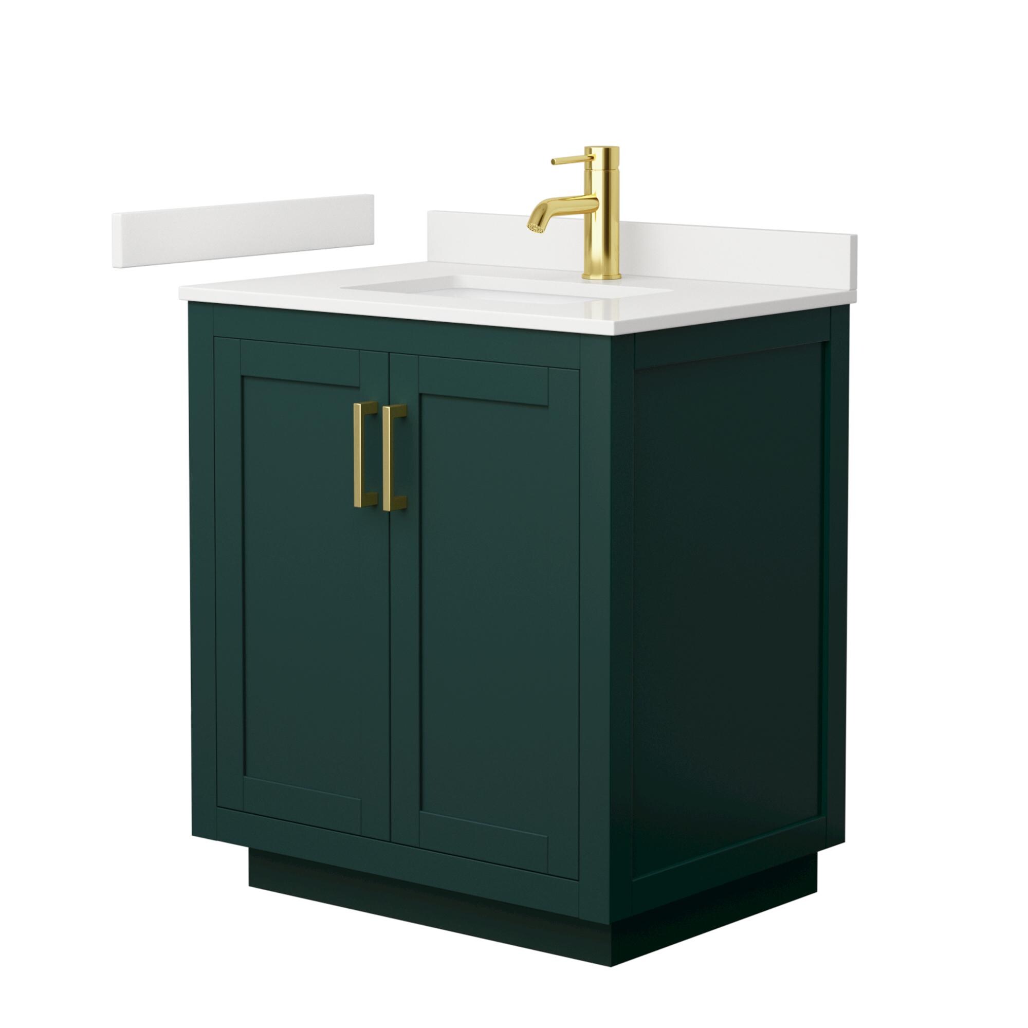 Wyndham Collection WCF292930SGDWQUNSMXX Bath-Vanity-Combo - View #2