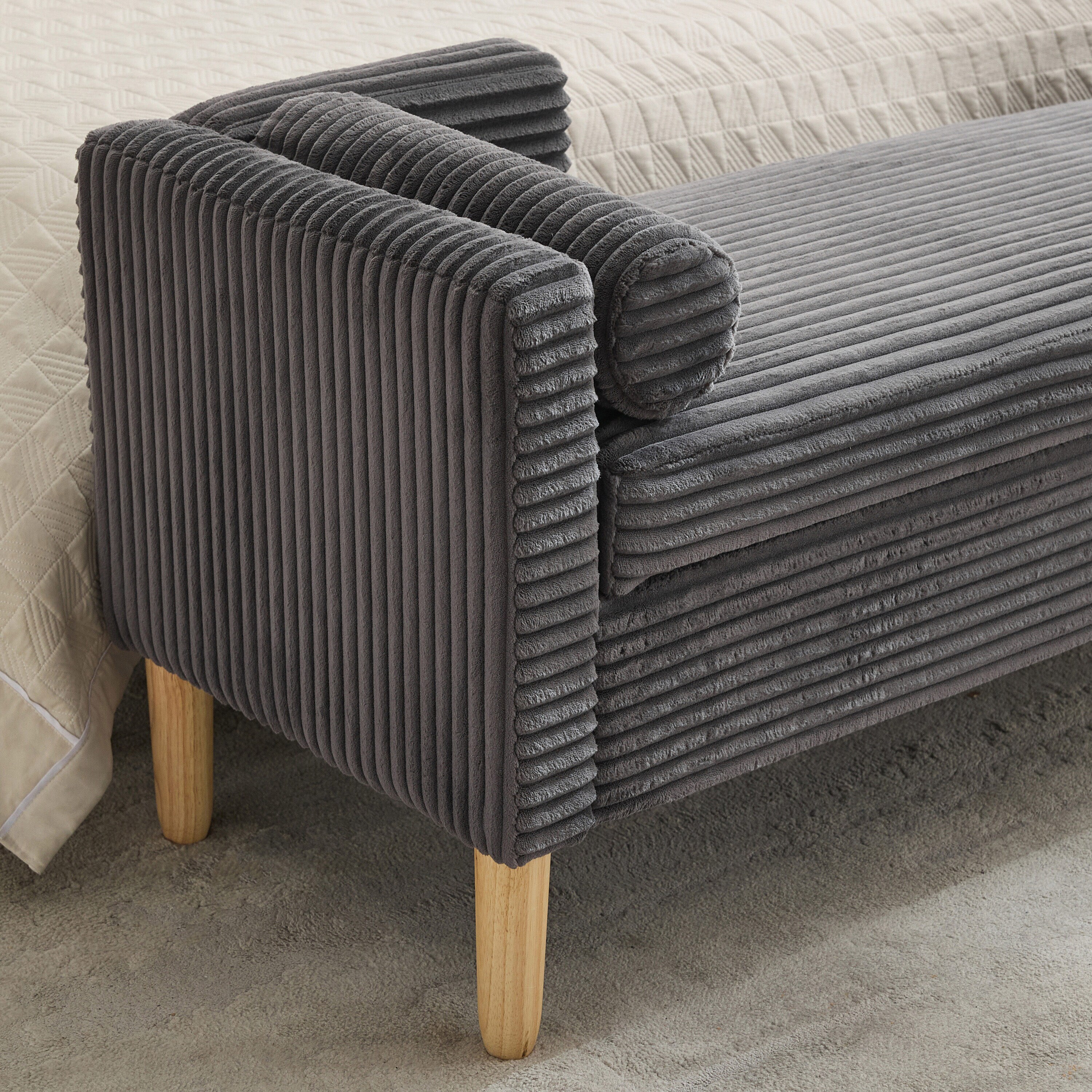 Hrinhom HC-S4112-CHARCOAL bench - View #8