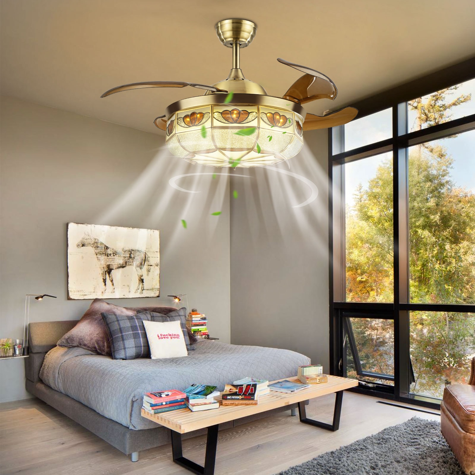 Oukaning JZUCOD4W99HCX Ceiling-Fans - View #6