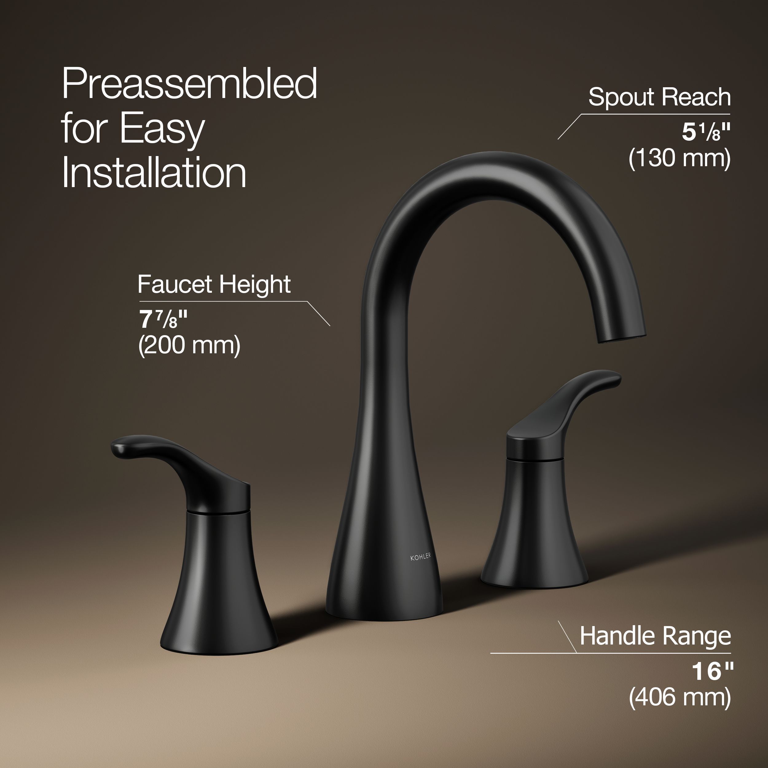 KOHLER 27390-4-BL Lavatory-Faucets - View #3