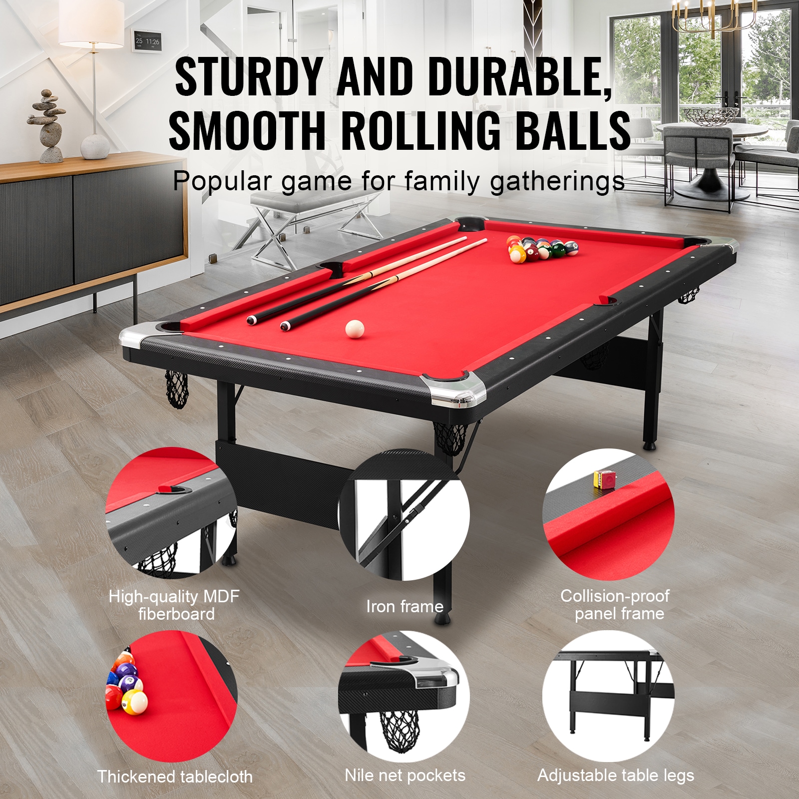 GIVIMO LW047GIVSS338 Pool-Table - View #4
