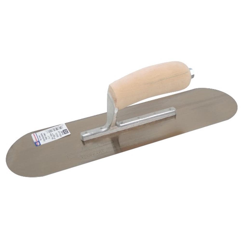 Marshalltown SP14GS 14-Inches x 4-Inches Stainless steel Pool Concrete Trowel