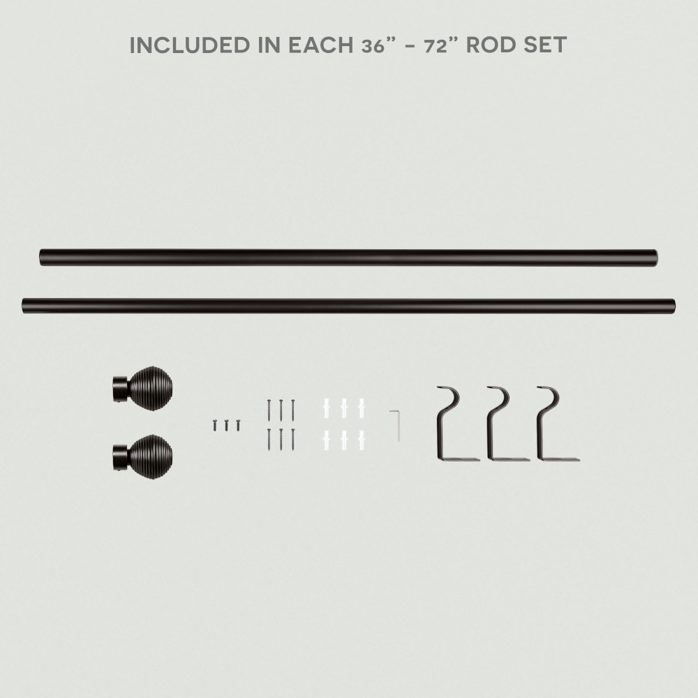 Exclusive Home ER1007-02 3672 Curtain-Rods - View #3