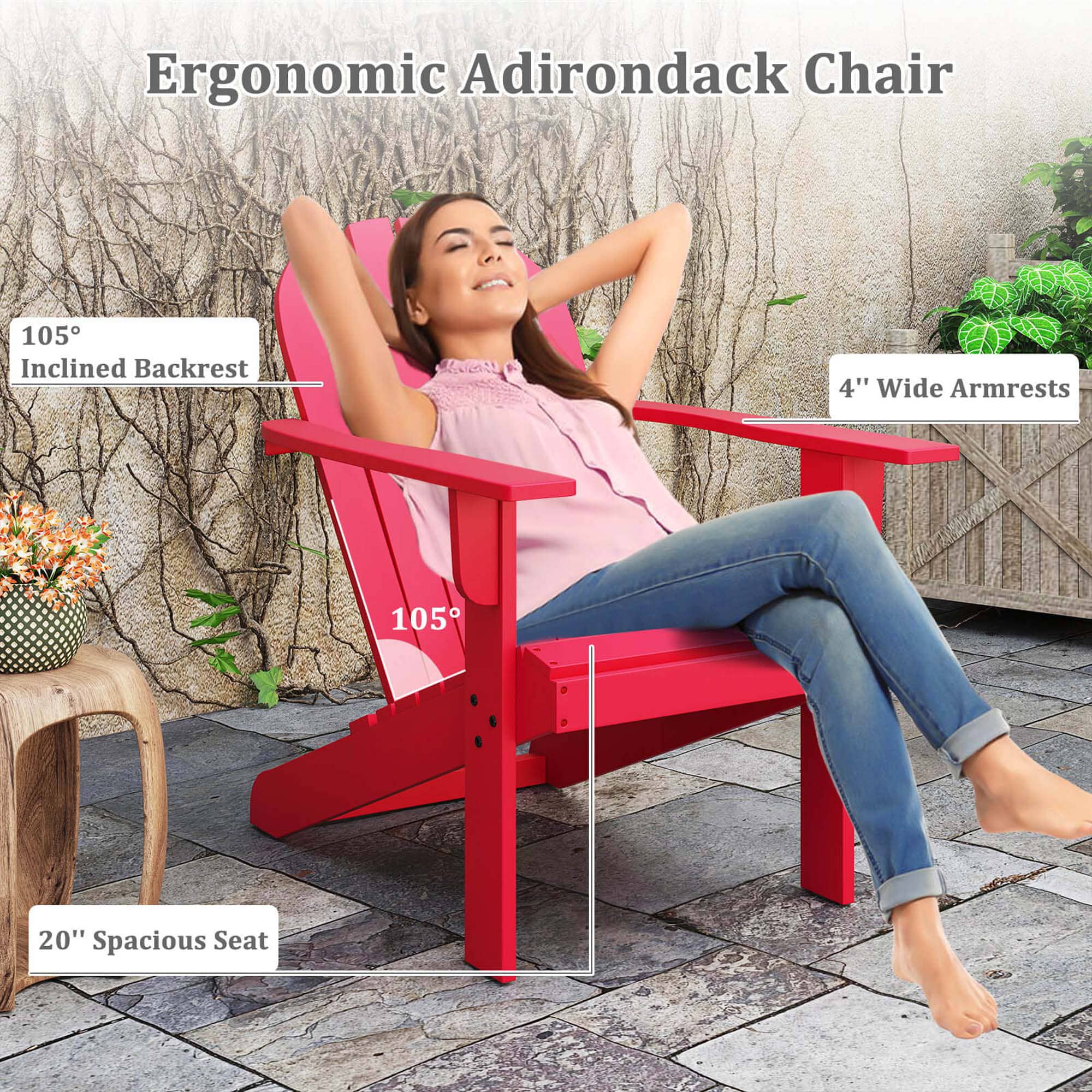 Costway HCST04348 Patio-Chairs - View #4