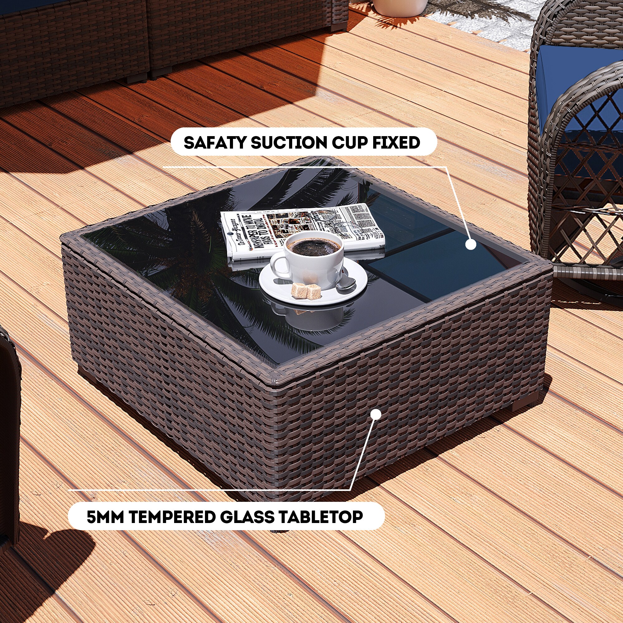 Patio Watcher LS-RT7-Y9-B2 Patio-Conversation-Sets - View #5