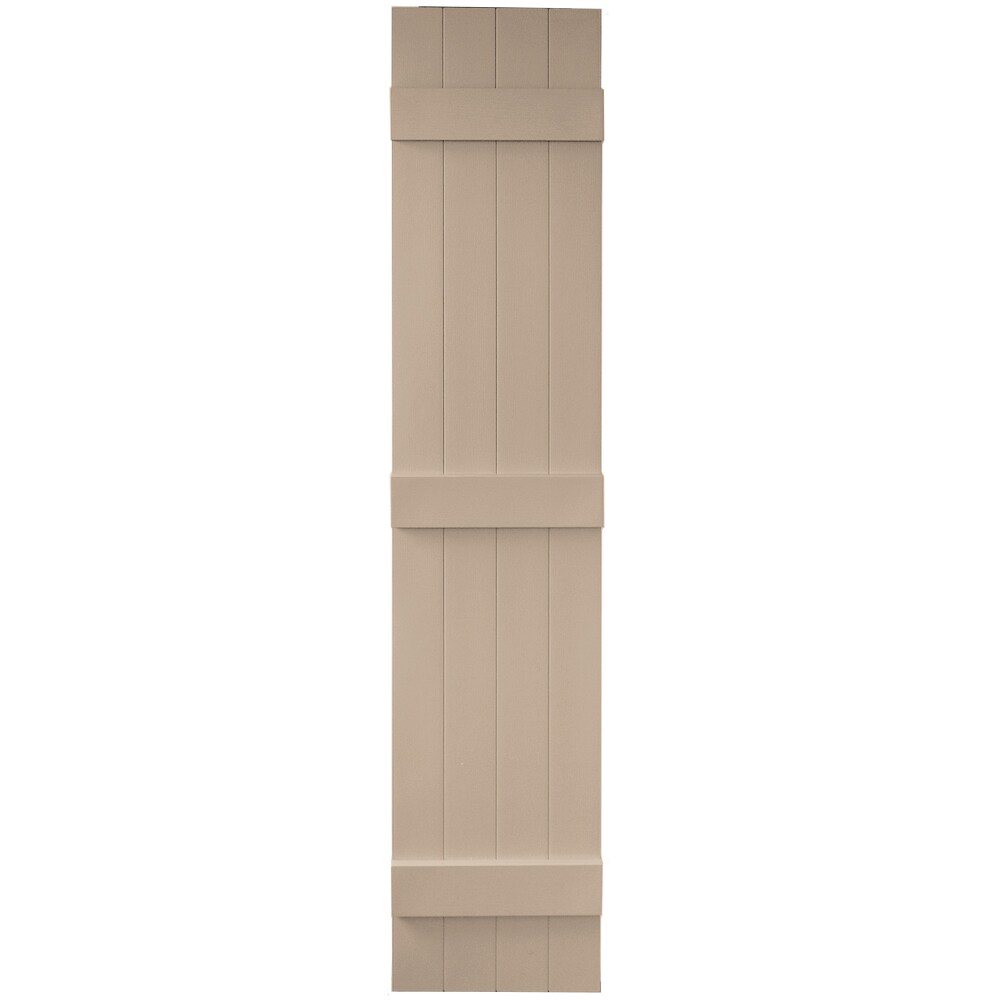 Vantage V6831467023 13.875-in W x 66.875-in H Wicker Exterior Shutters