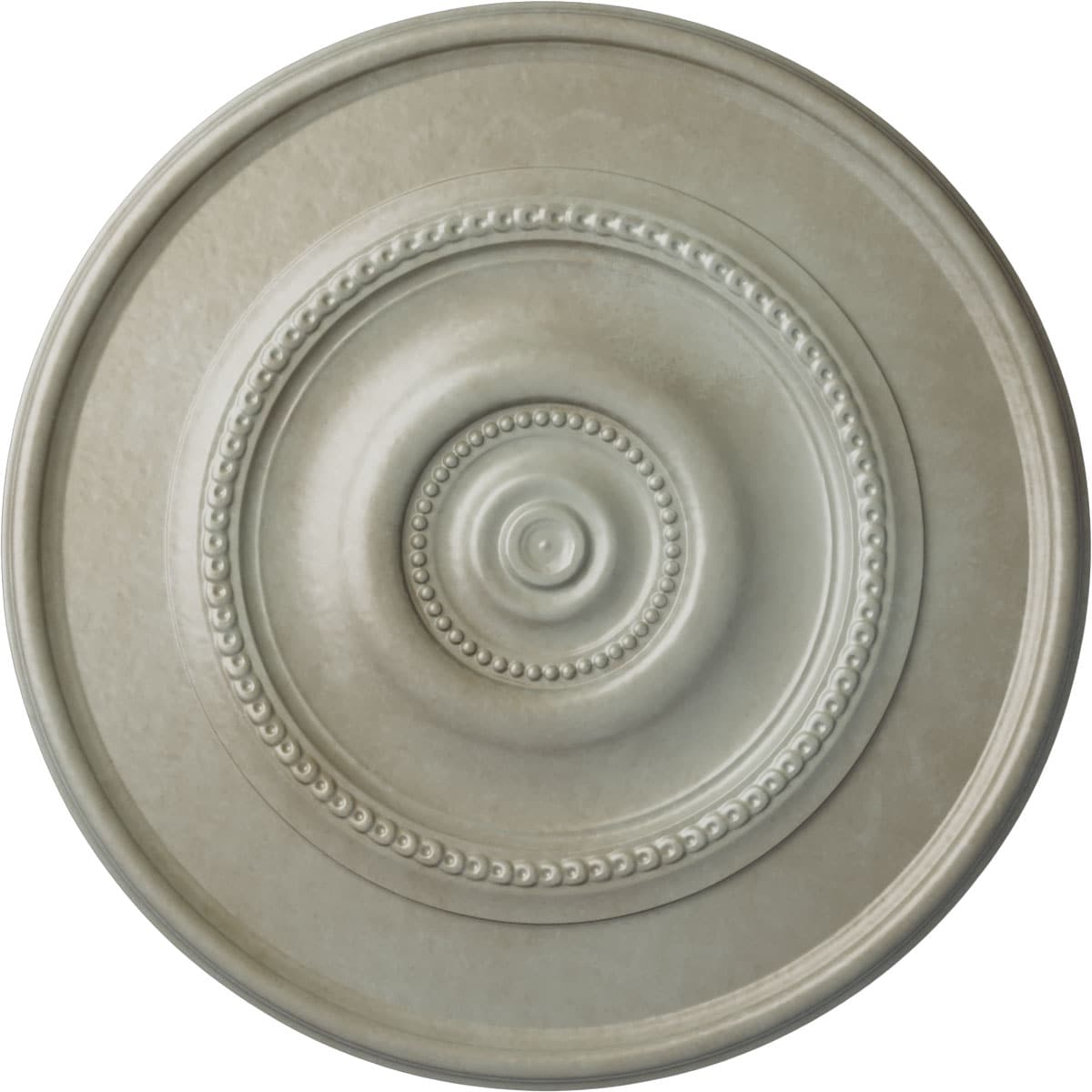 Ekena Millwork CM30DYFLS Dylar 30-in W x 30-in L Painted Flash Gold Polyurethane Whole Ceiling Medallion