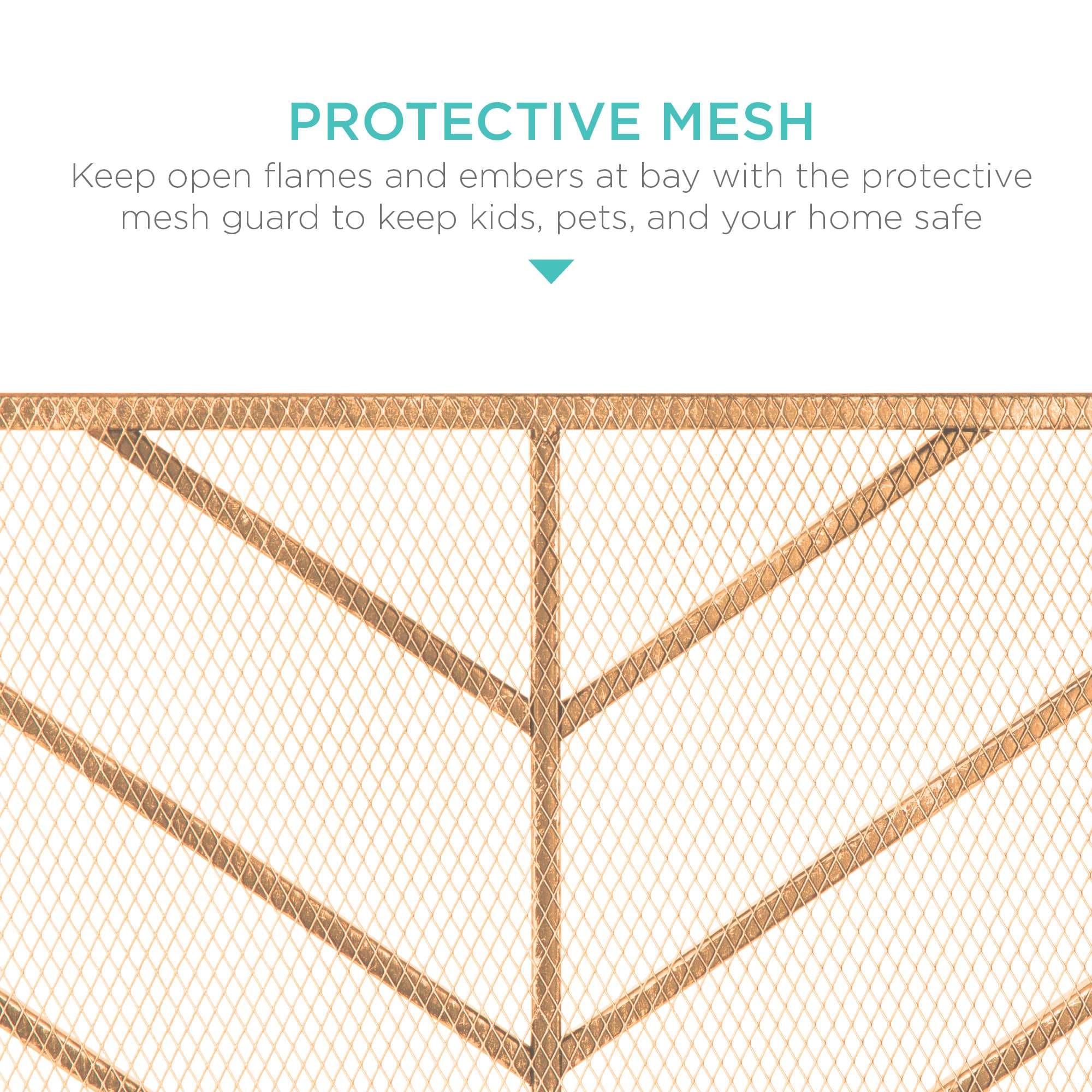 Best Choice Products SKY5476 Fireplace-Screens - View #3