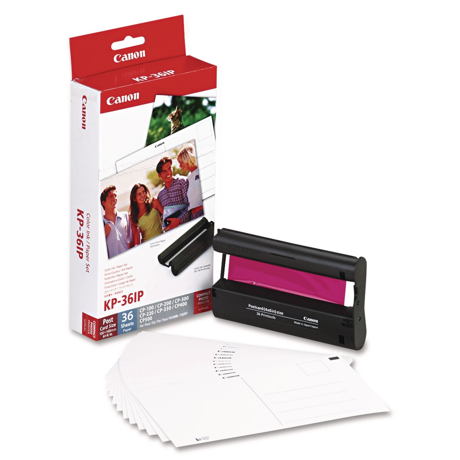 7737A001 (KP-36IP) Ink/Paper Combo Tri-Color